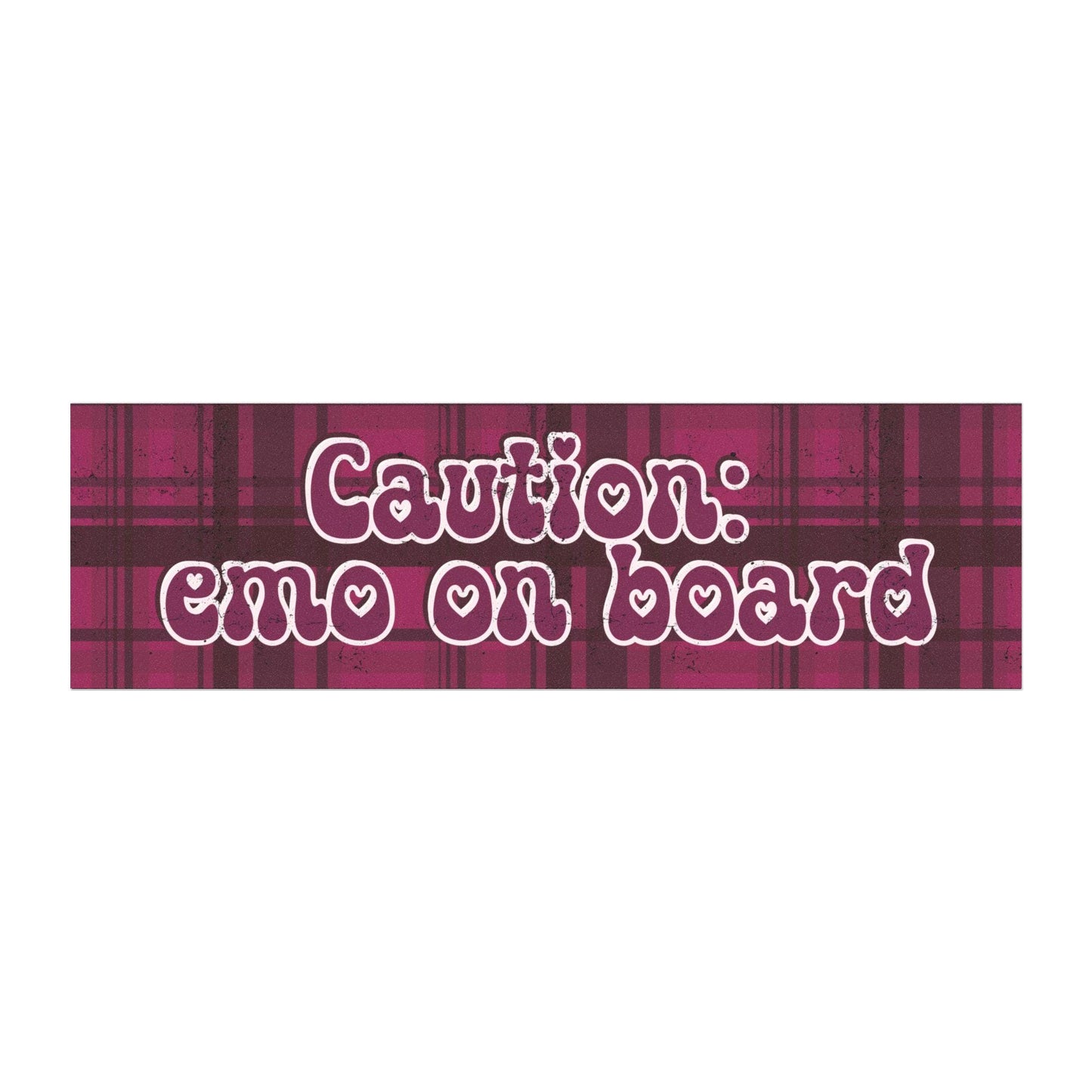 Emo on Board Car Magnet