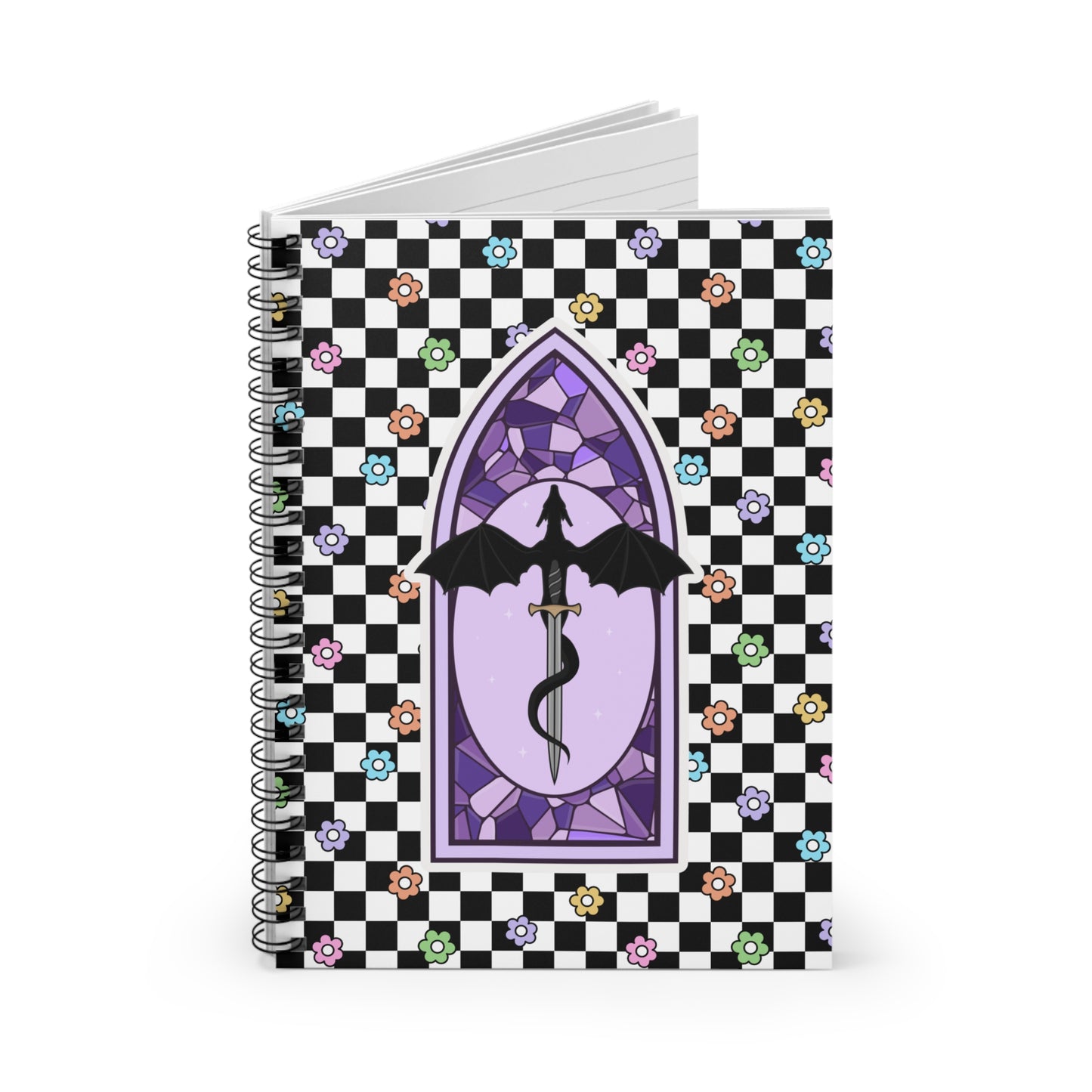 Romantasy Spiral Notebook - Ruled Line