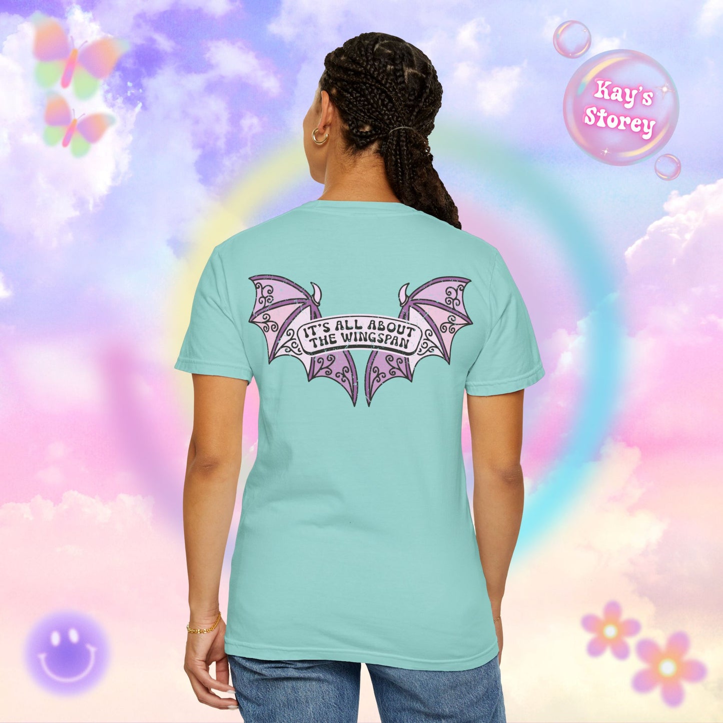 All About The Wingspan Comfort Colors T-Shirt