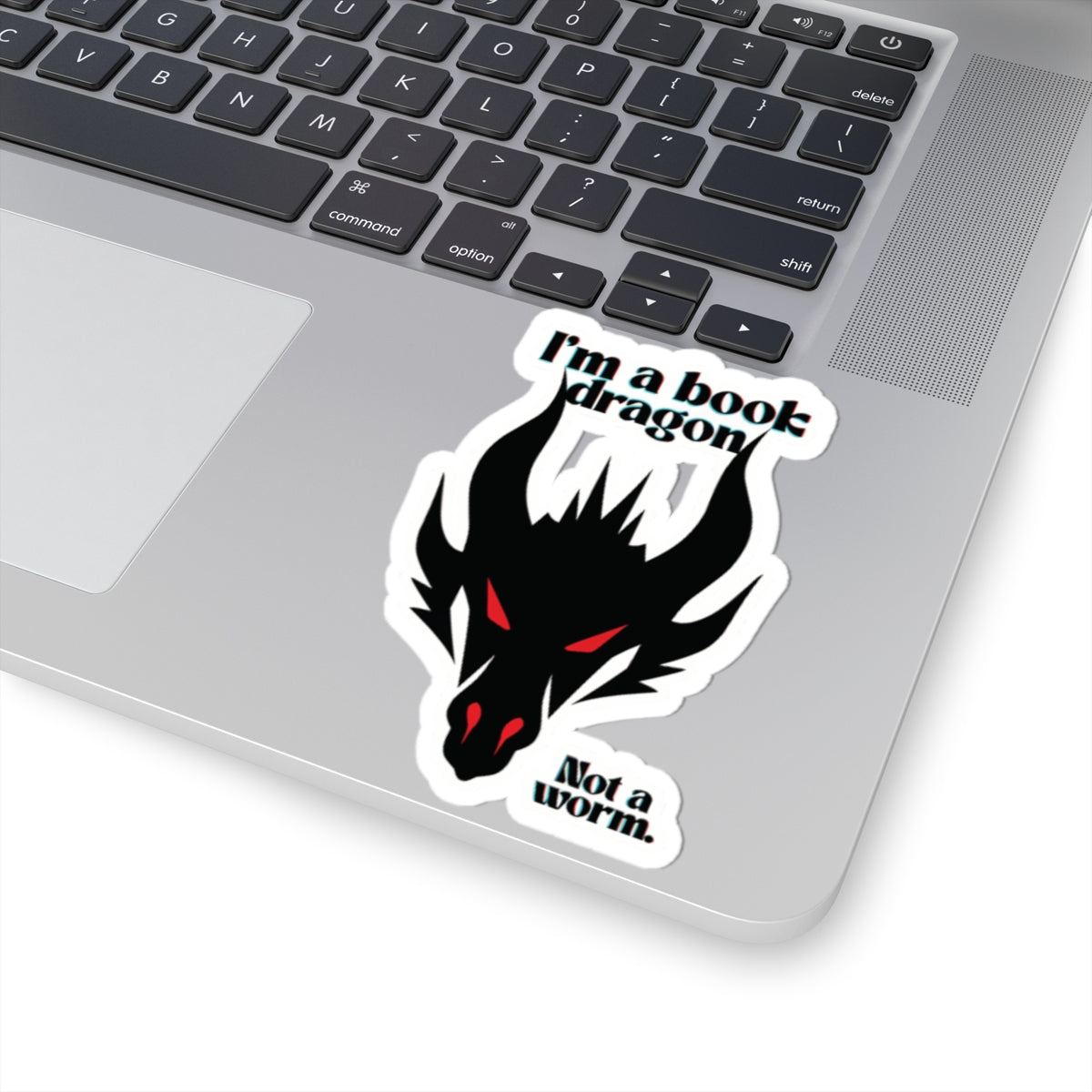 Red Book Dragon Sticker