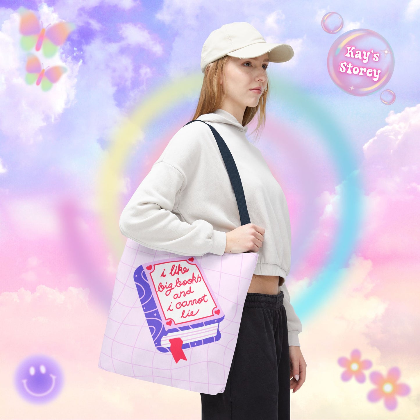 I Like Big Books Tote Bag