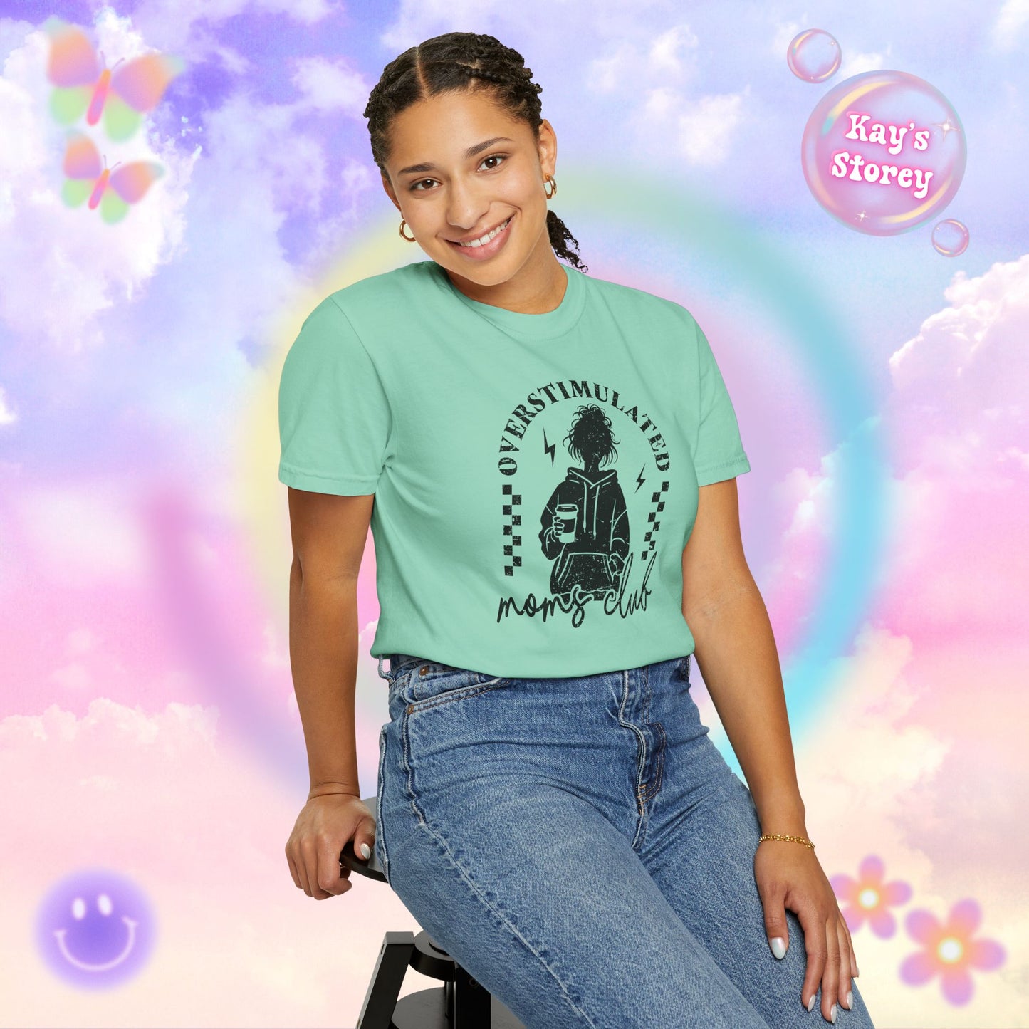 OS Moms Club Comfort Colors T-Shirt