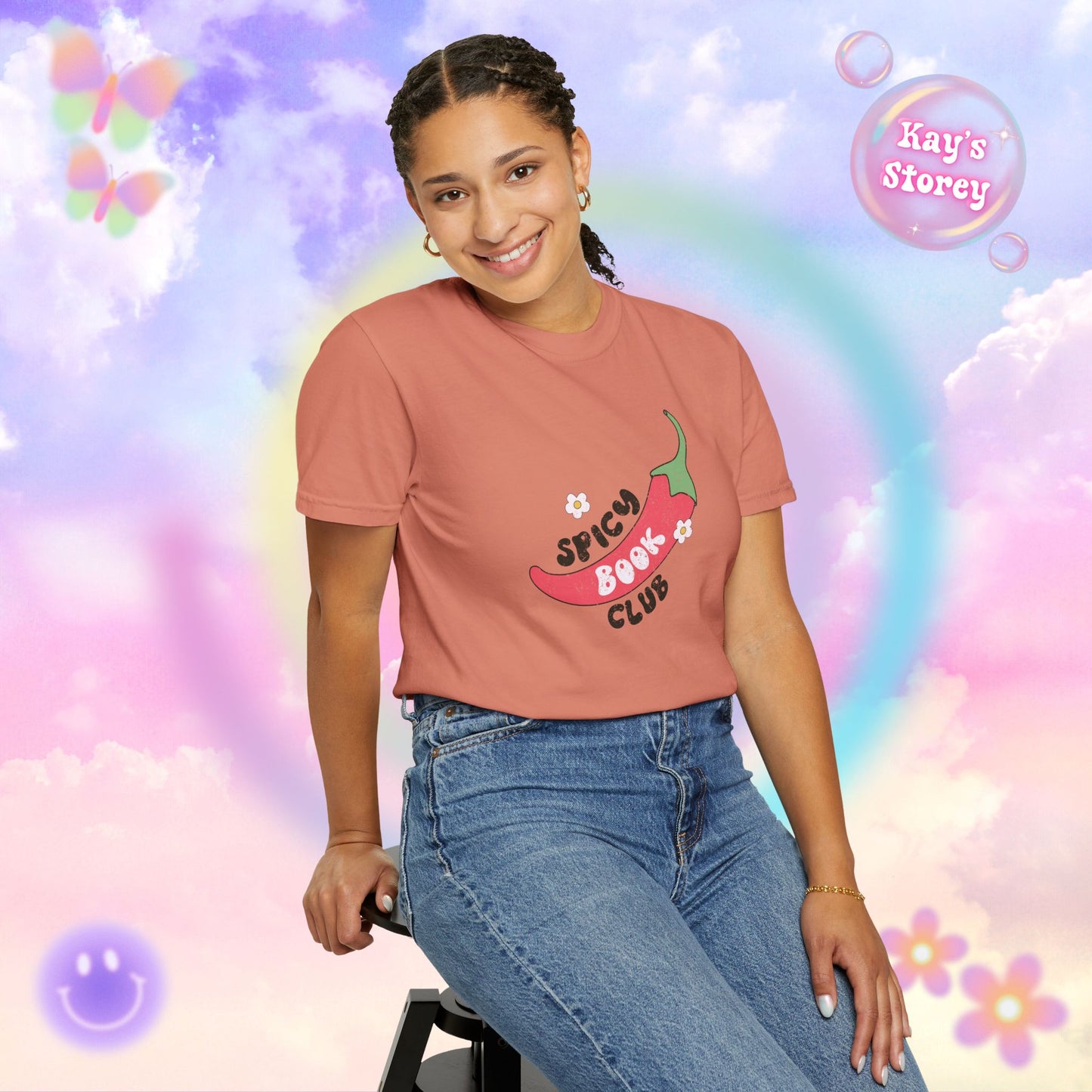 Spicy Book Club Comfort Colors T-Shirt