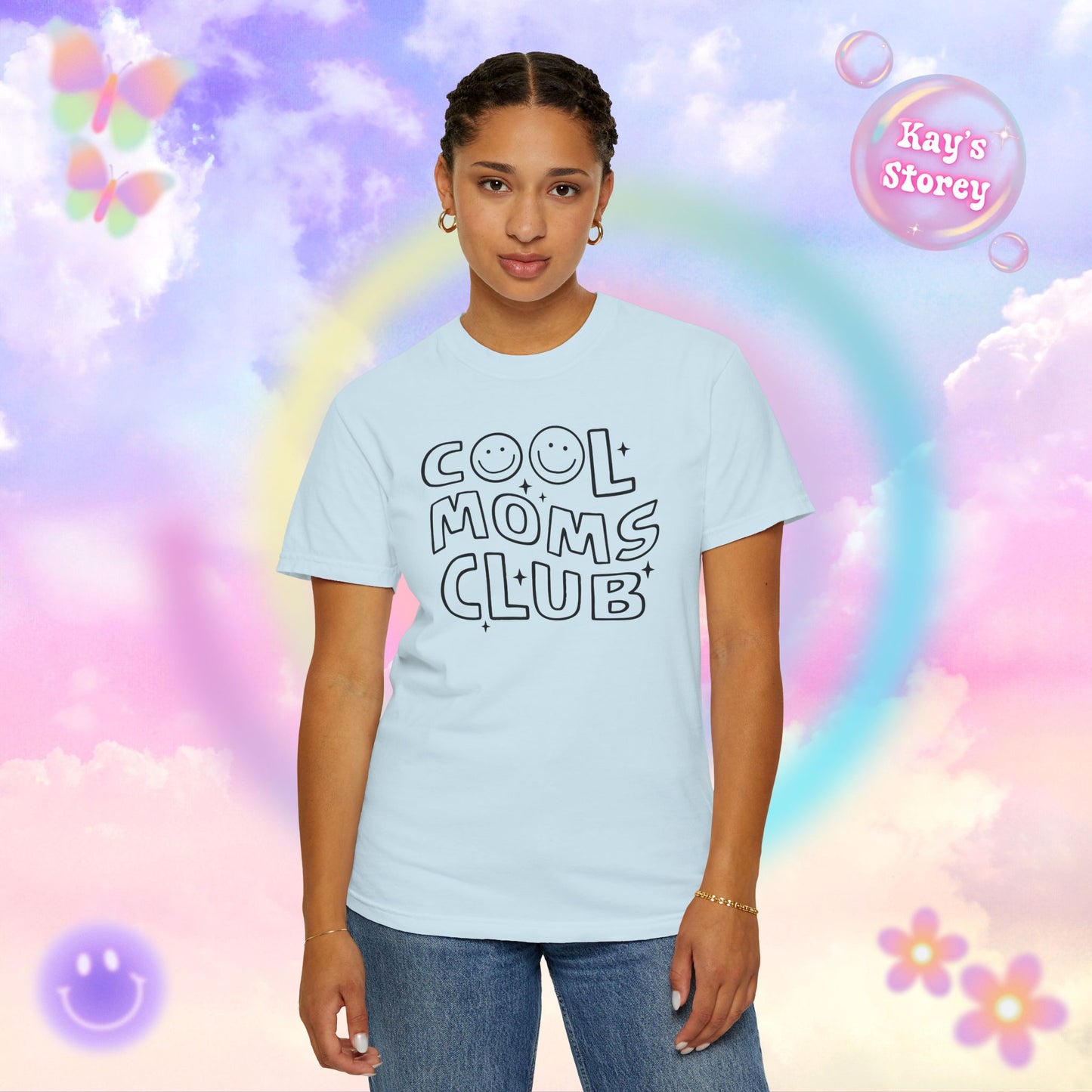 Cool Moms Club Comfort Colors T-Shirt