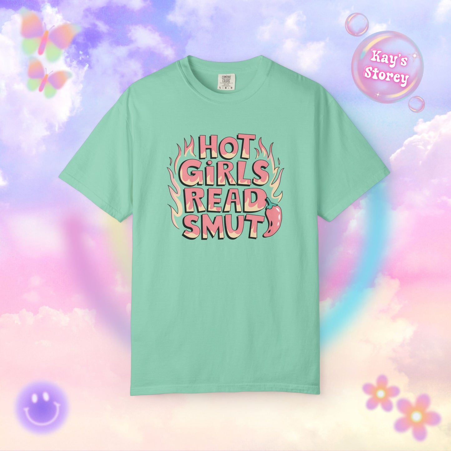 Hot Girls Read Smut Comfort Colors T-Shirt