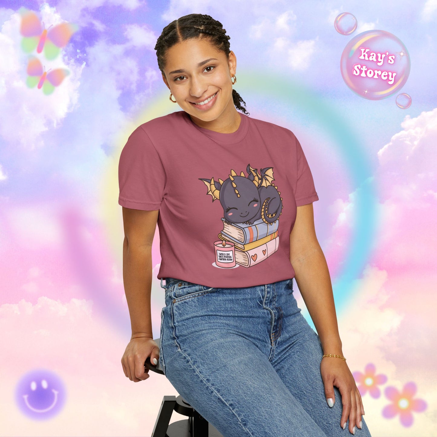 Fantasy Dragon Comfort Colors T-Shirt
