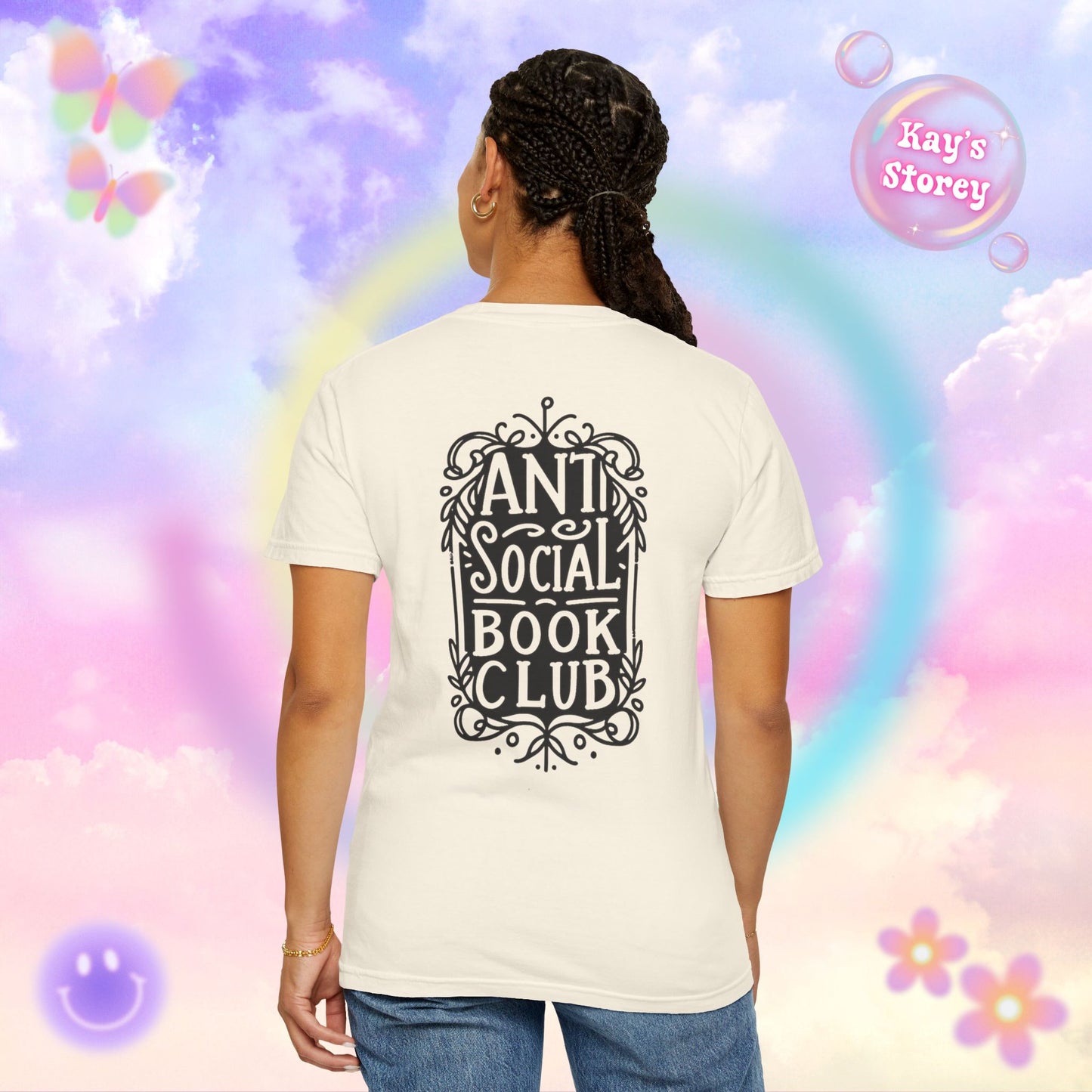 Anti Social Book Club Comfort Colors T-Shirt