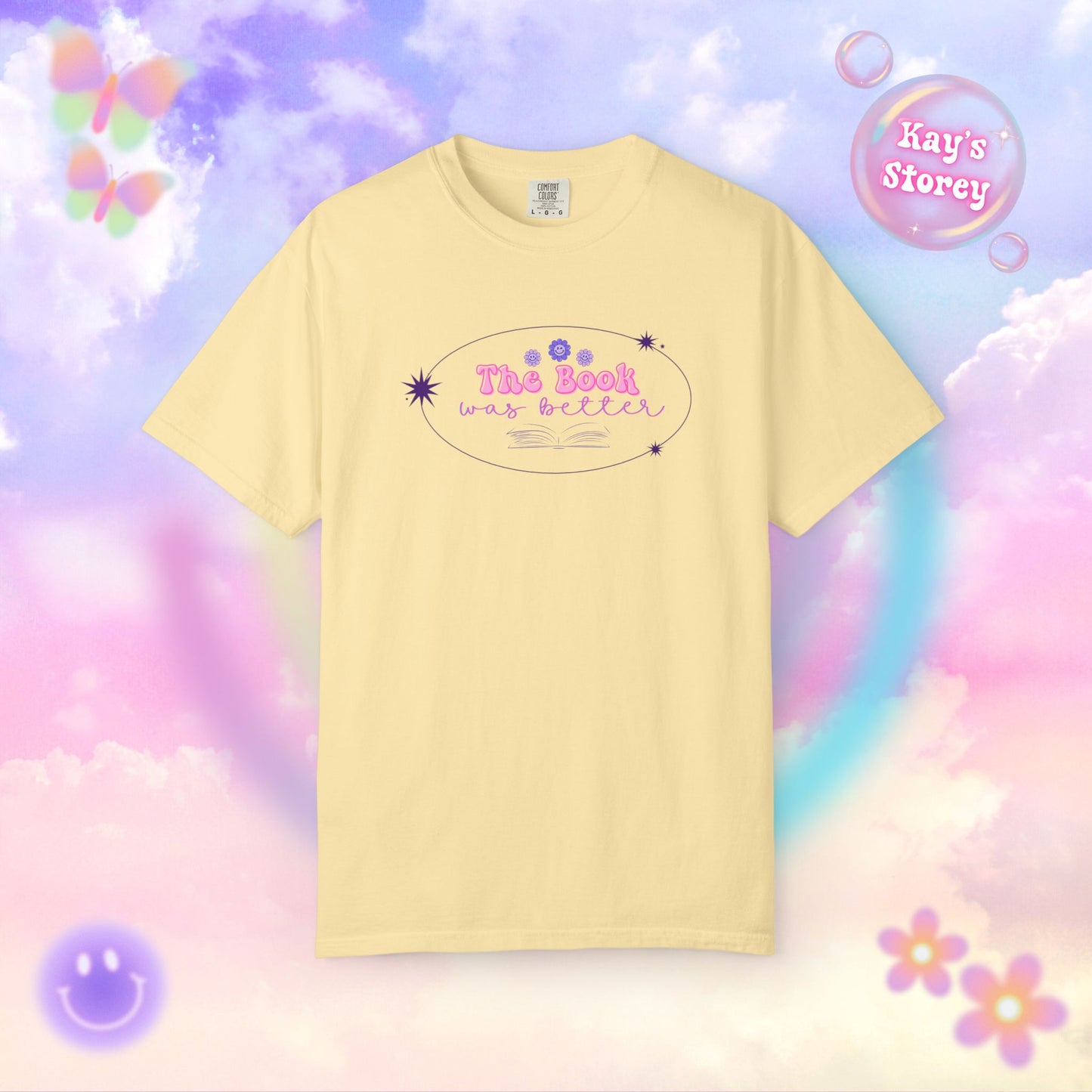 The Book Was Better Comfort Colors T-Shirt