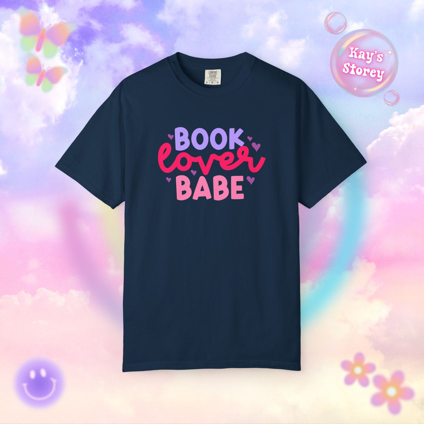 Book Lover Babe Comfort Colors T-Shirt