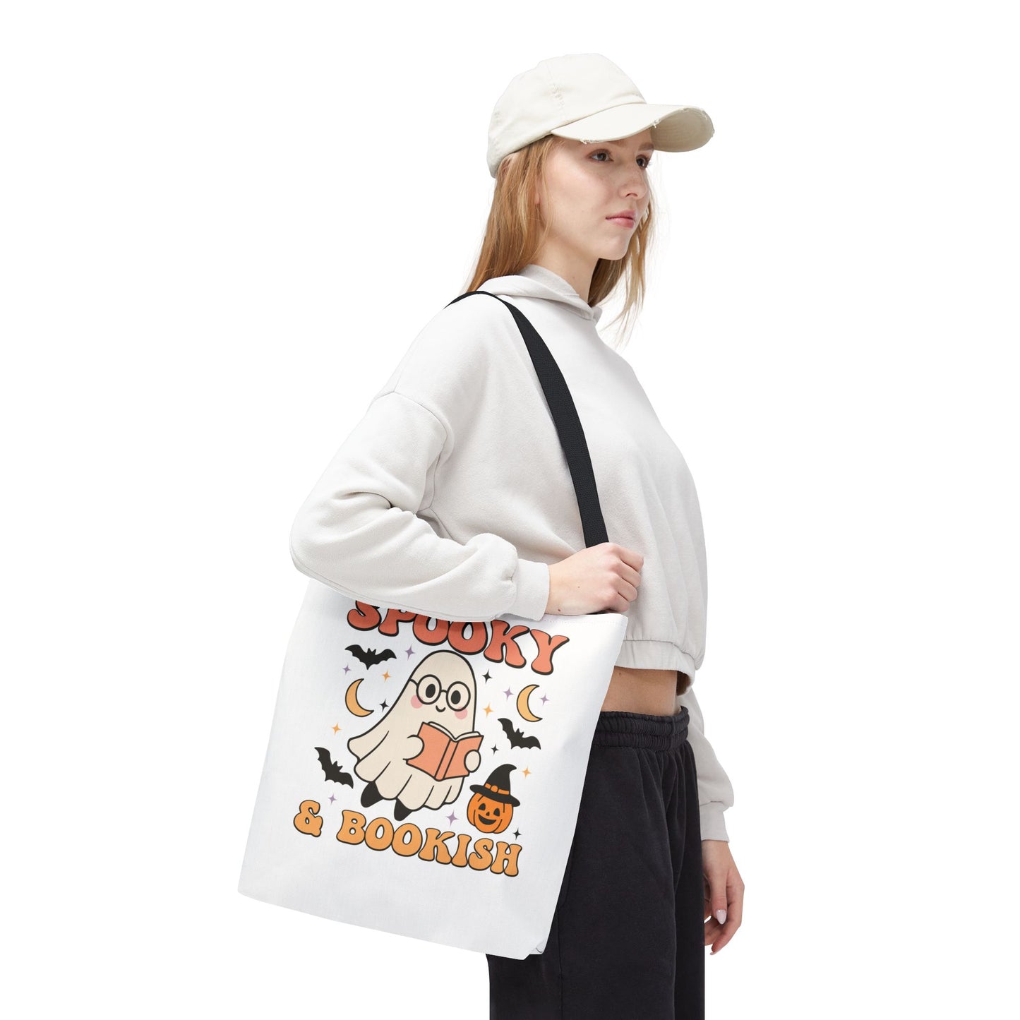 Spooky & Bookish Book Tote Bag