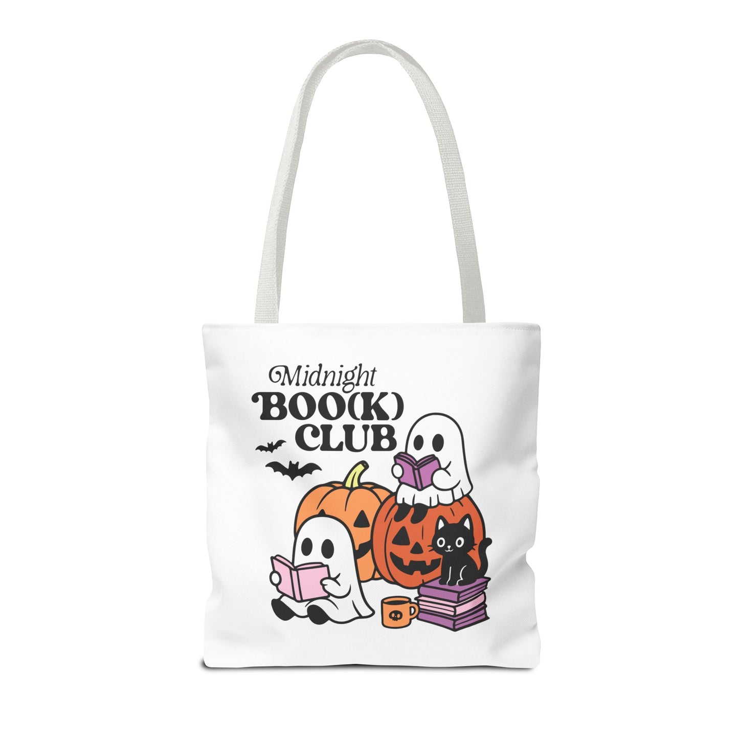Spooky Season Book Tote Bag