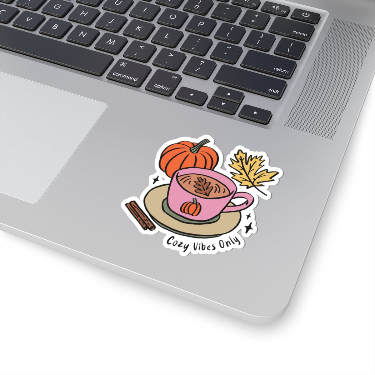 Cozy Vibes Only Sticker, Fall Planner Stickers, Book Lover Gifts, Autumn Sticker, Cozy Accessories, Seasonal Sticker