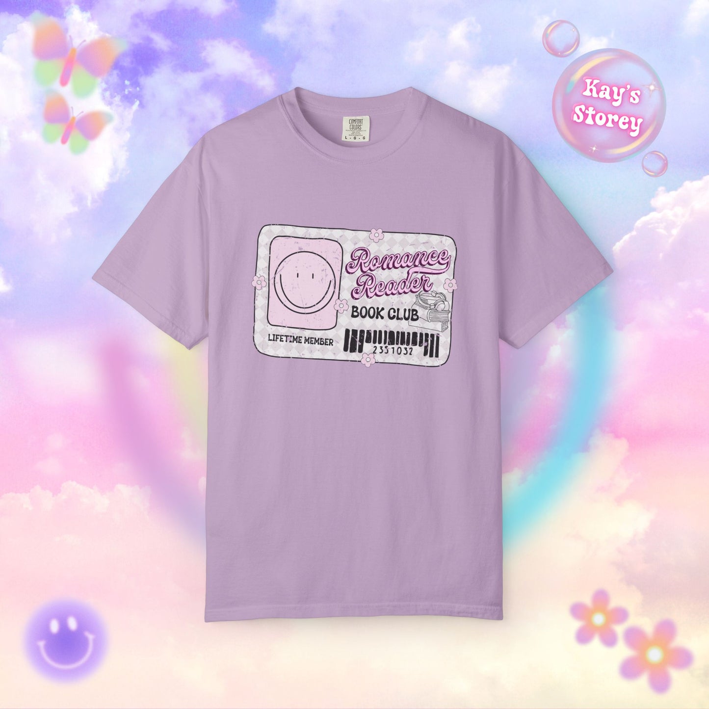 Romance Reader Lifetime Member Comfort Colors T-Shirt