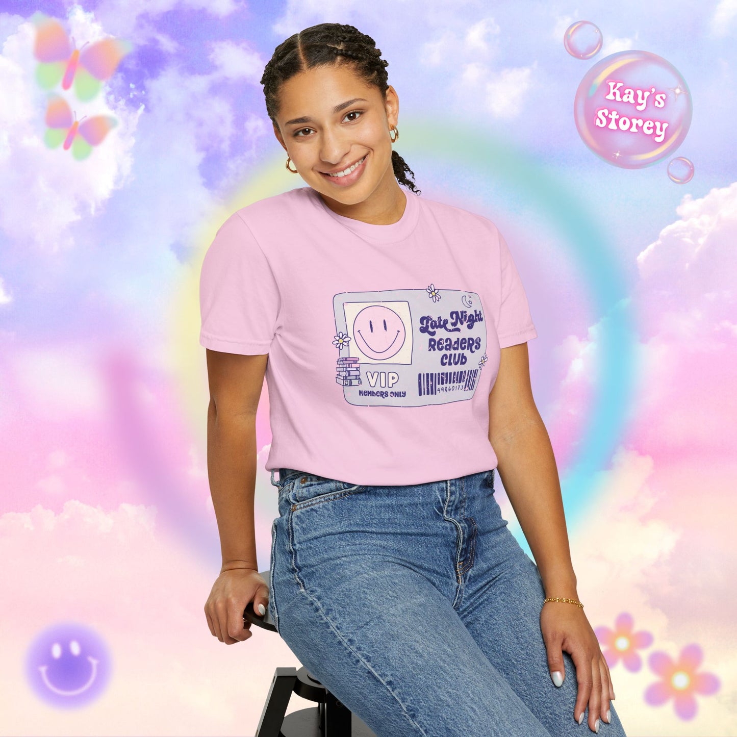 Late Night Readers Comfort Colors T-Shirt