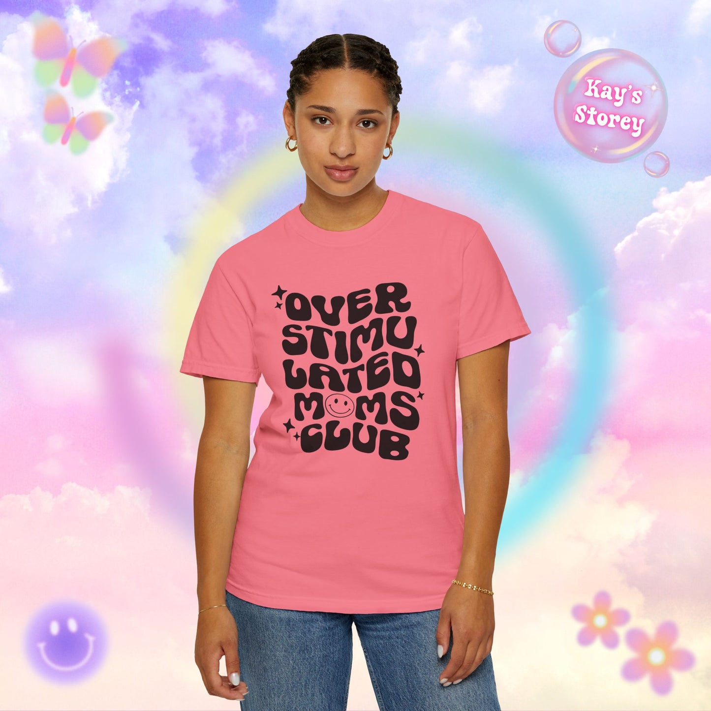 OS Moms Club Comfort Colors T-Shirt