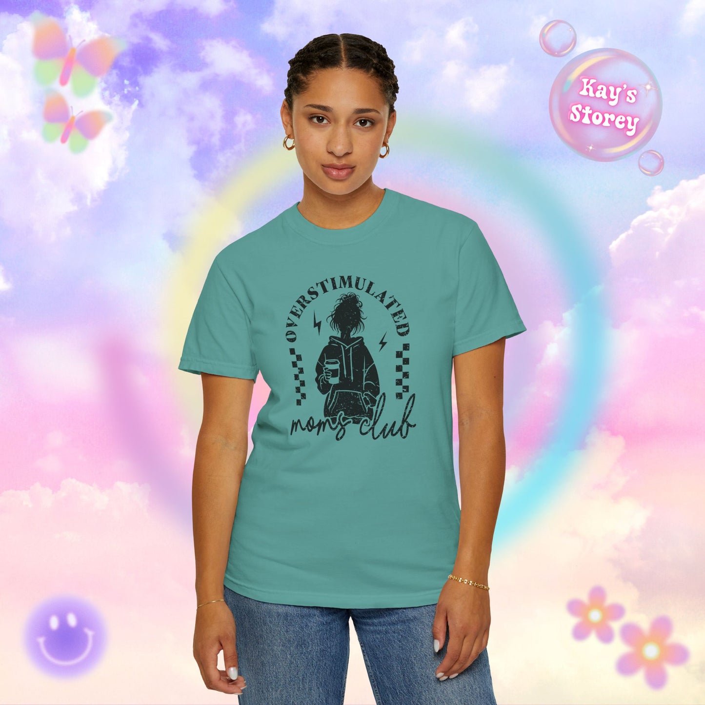 OS Moms Club Comfort Colors T-Shirt