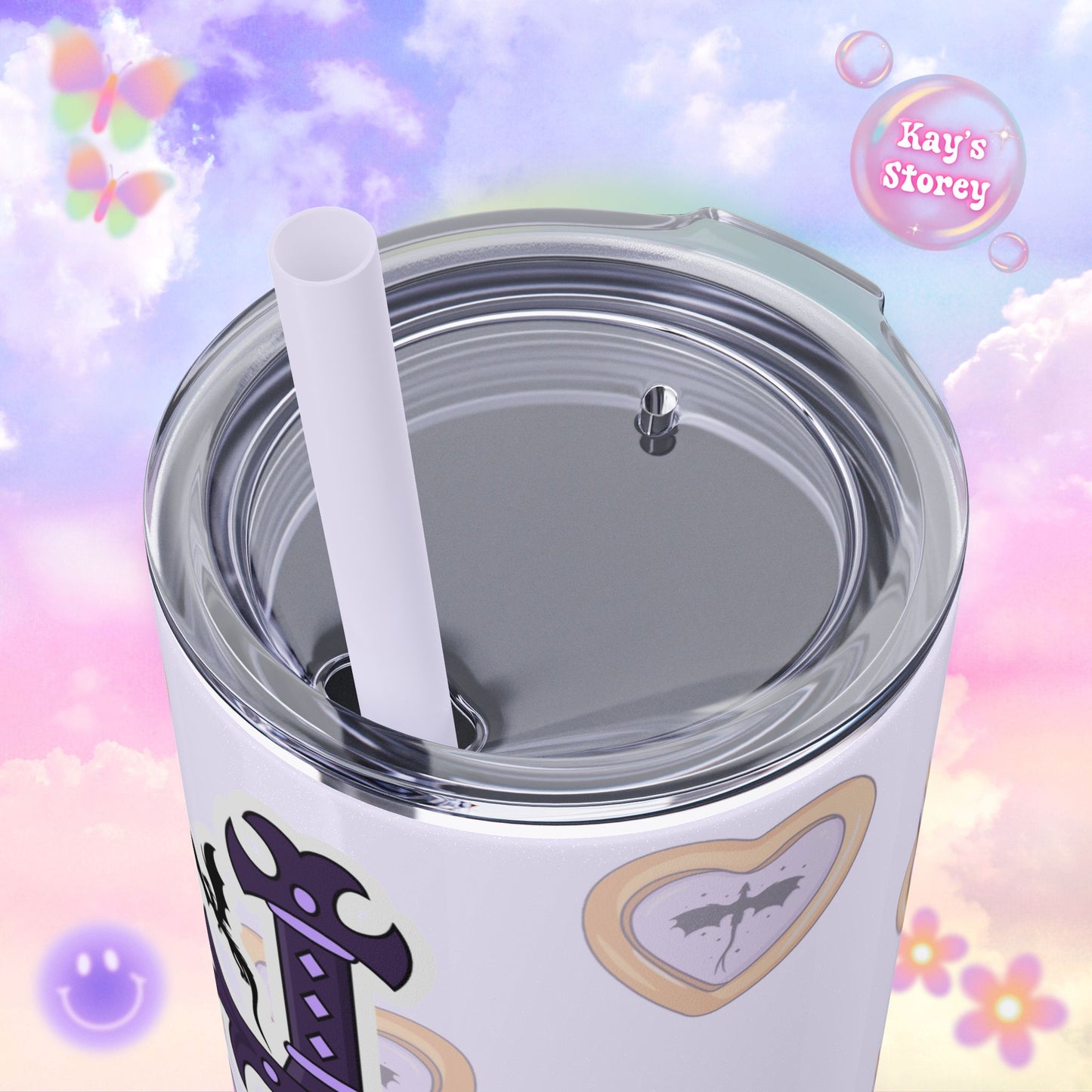 Fourth Wing Fantasy Tumbler, Romantasy Book Girl, Fourth Wing Fan Cup, Violent Little Thing Tumbler with Straw, 20oz