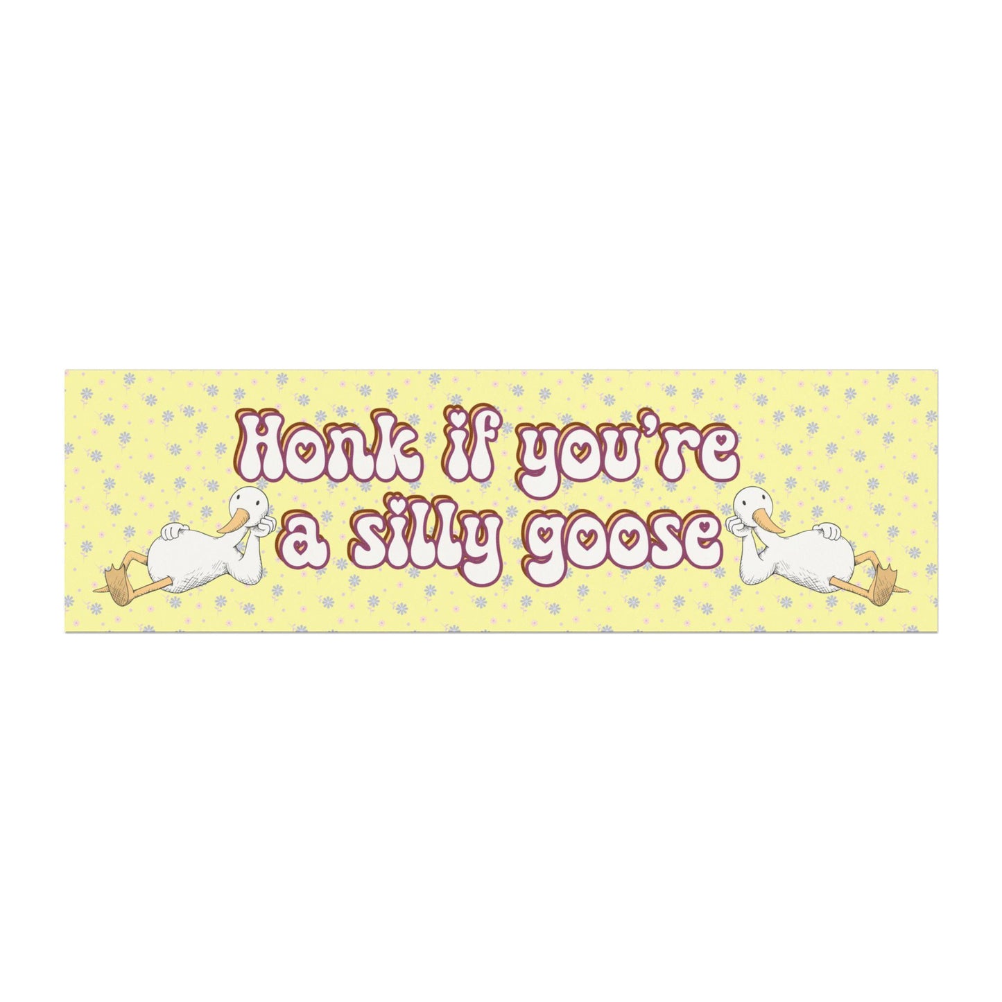 Honk Silly Goose Car Magnet