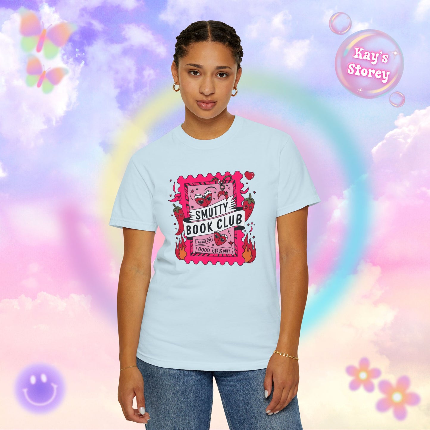 Smutty Book Club Comfort Colors T-Shirt