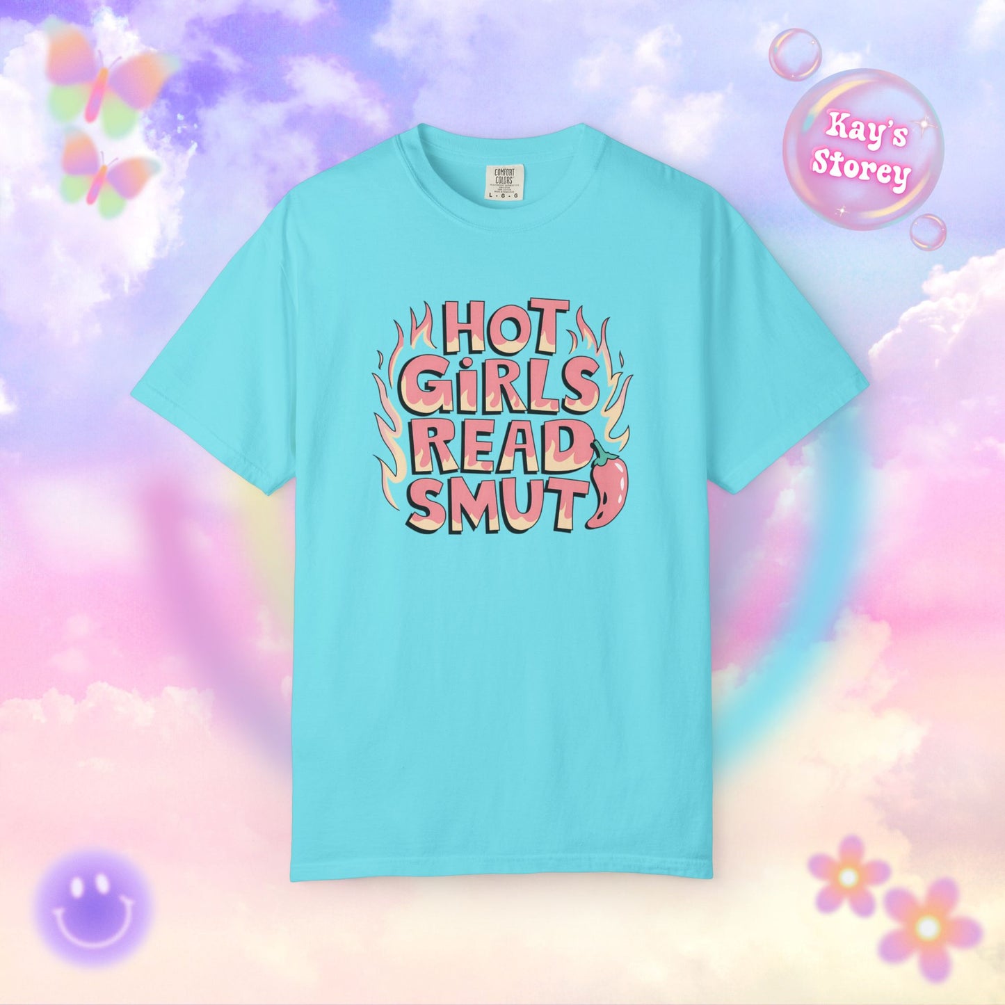 Hot Girls Read Smut Comfort Colors T-Shirt