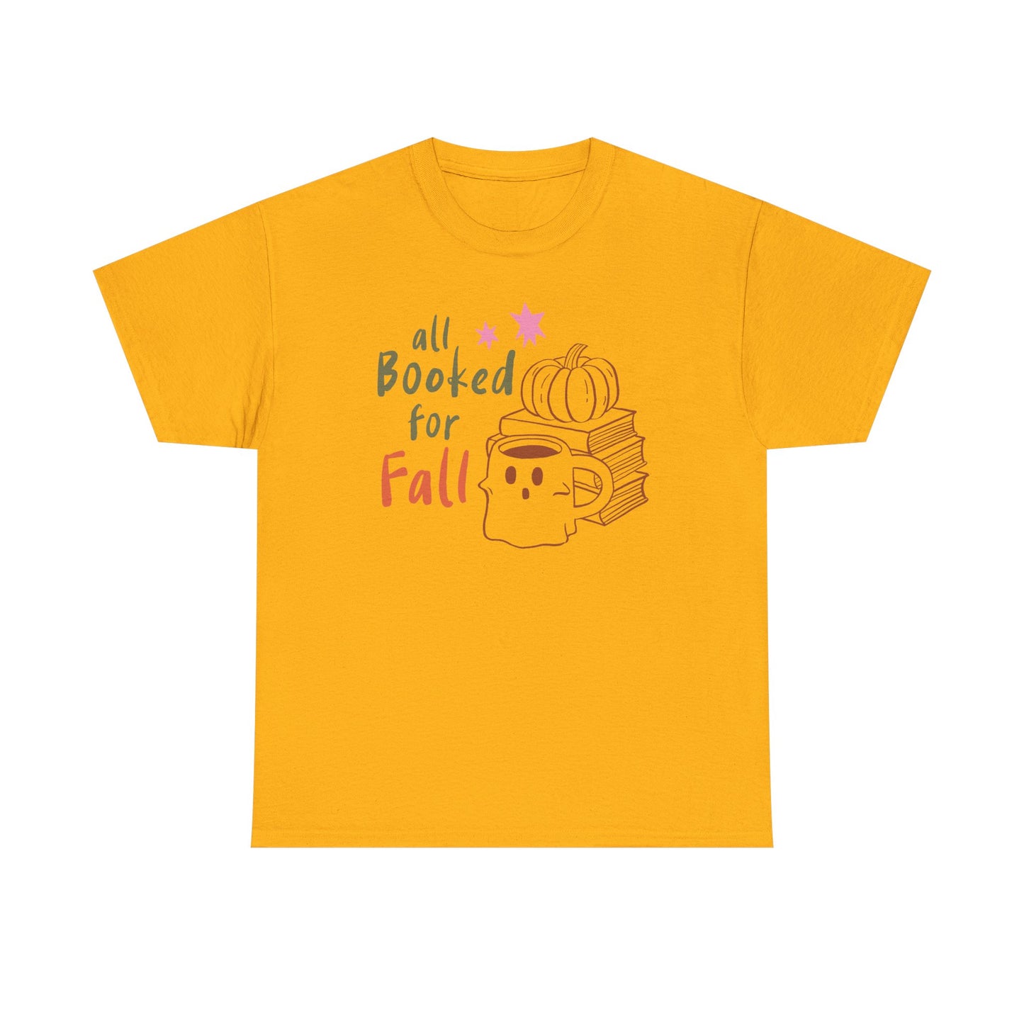 All Booked For Fall Tee - Bookish Gift