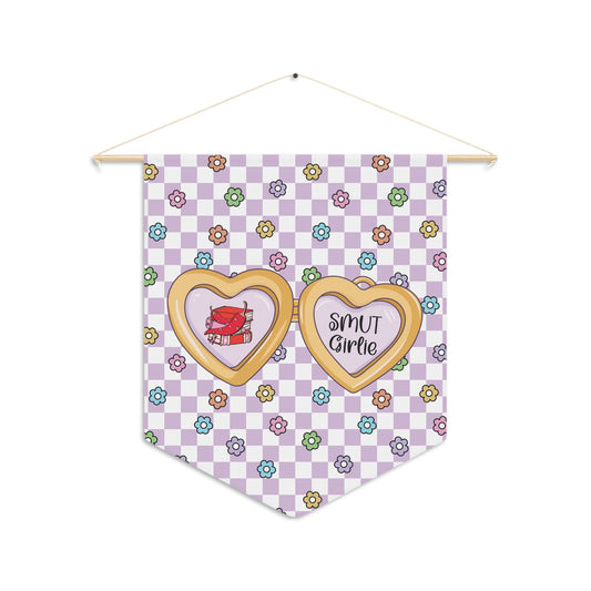 Purple Smut Girlie Pennant