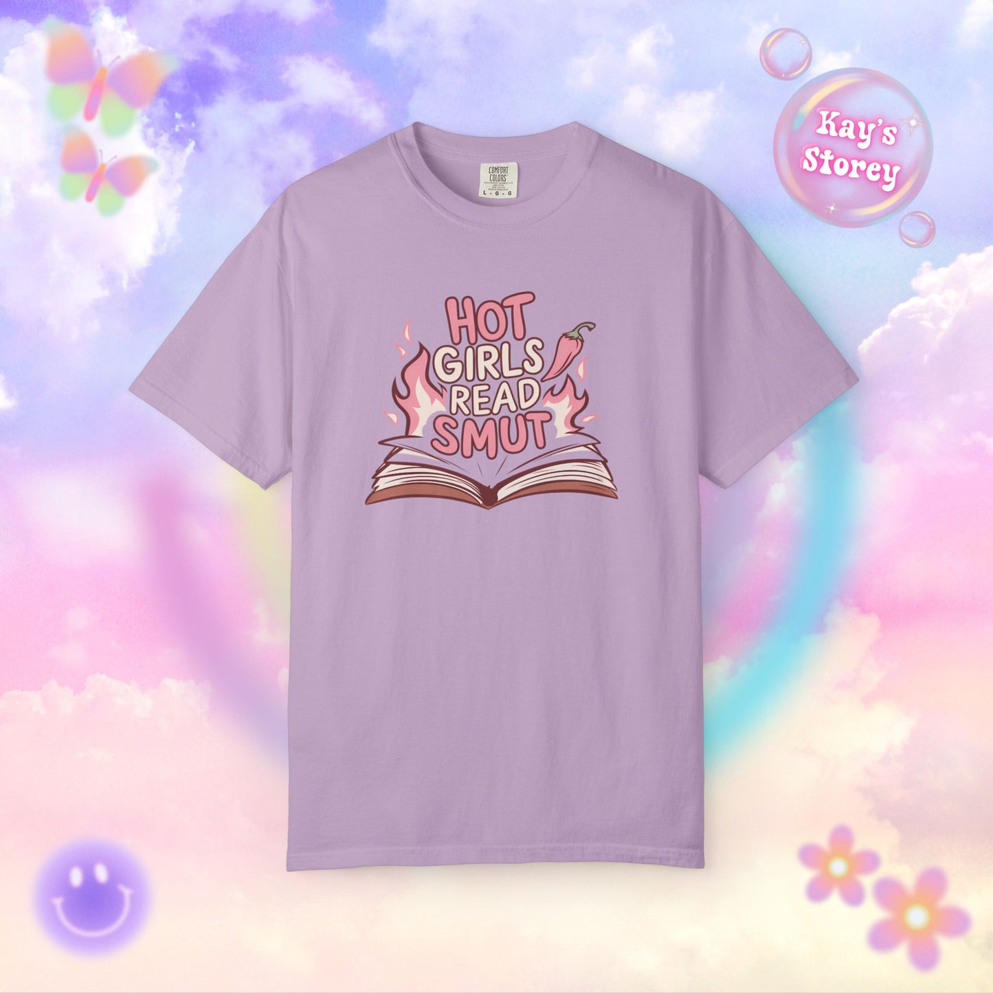 Hot Girls Read Smut 2 Comfort Colors T-Shirt