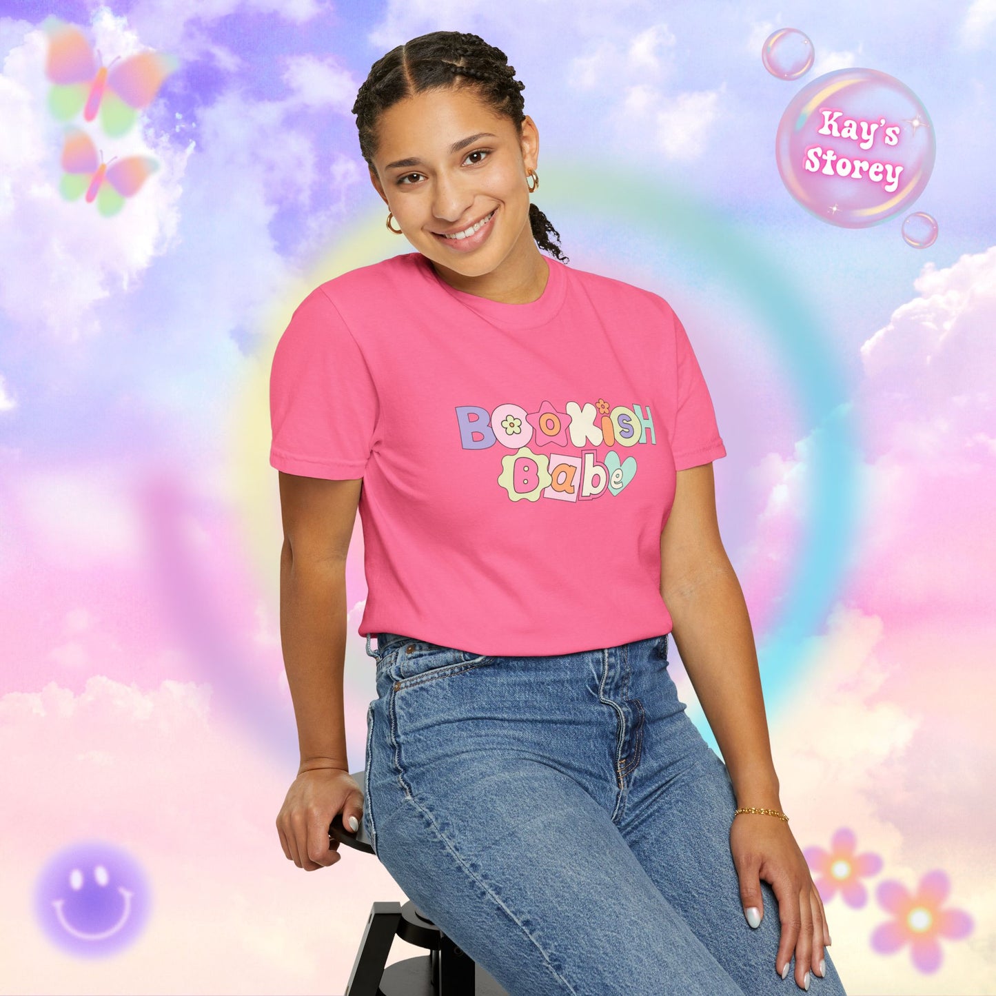 Bookish Babe Comfort Colors T-Shirt