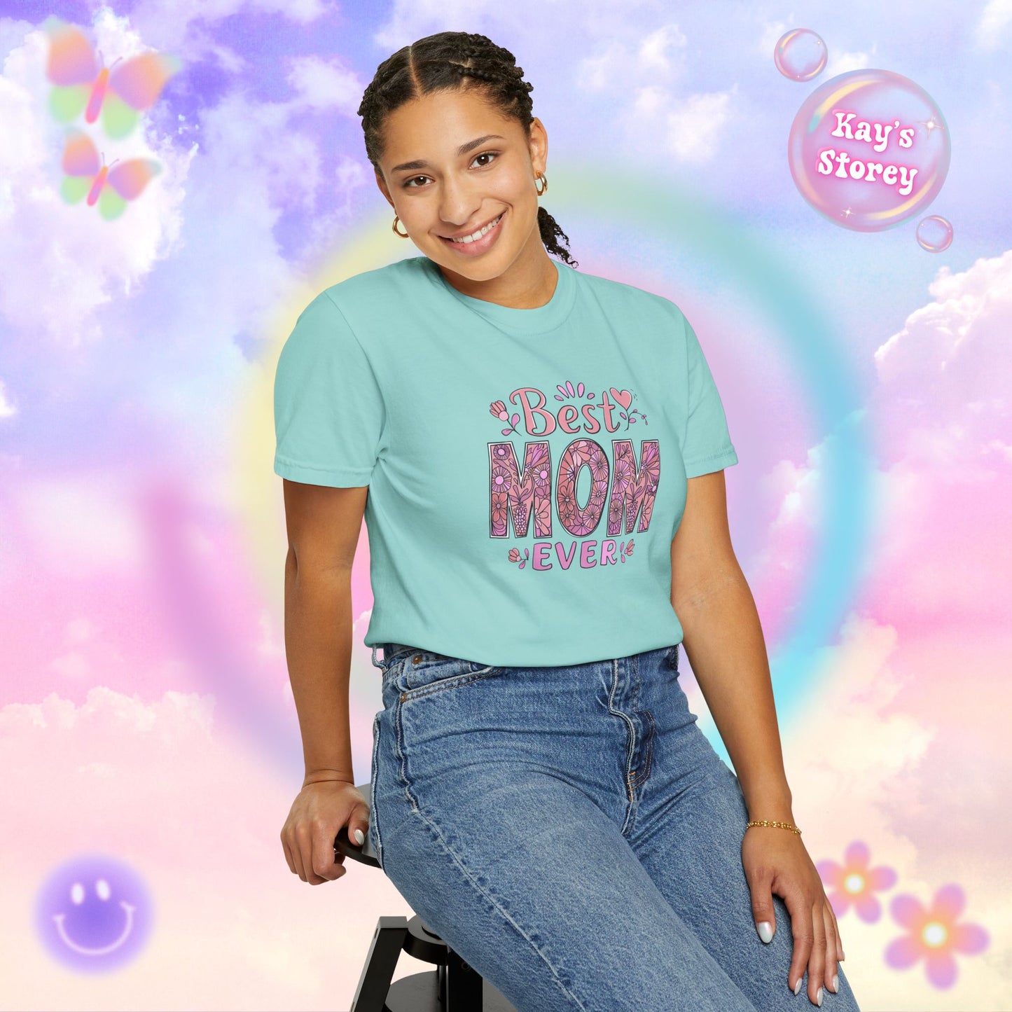 Best Mom Ever Comfort Colors T-Shirt