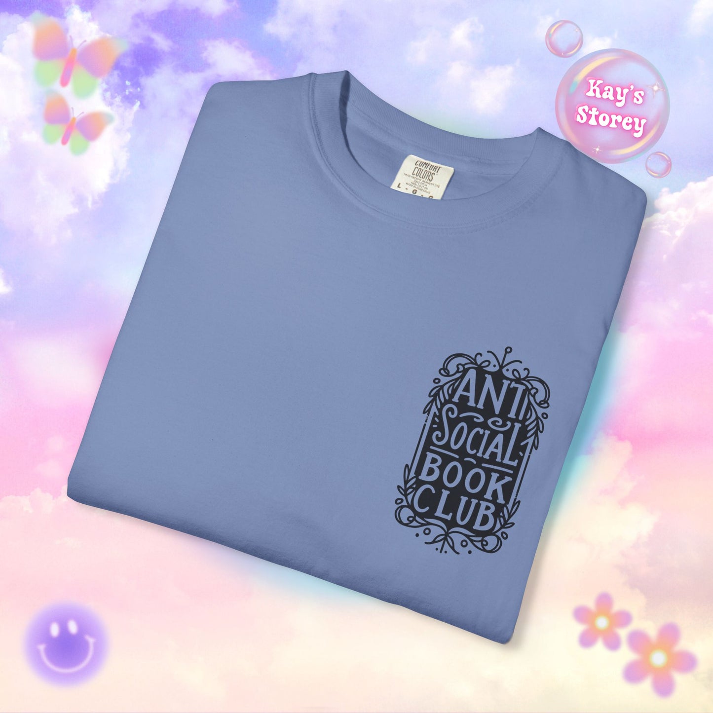 Anti Social Book Club Comfort Colors T-Shirt