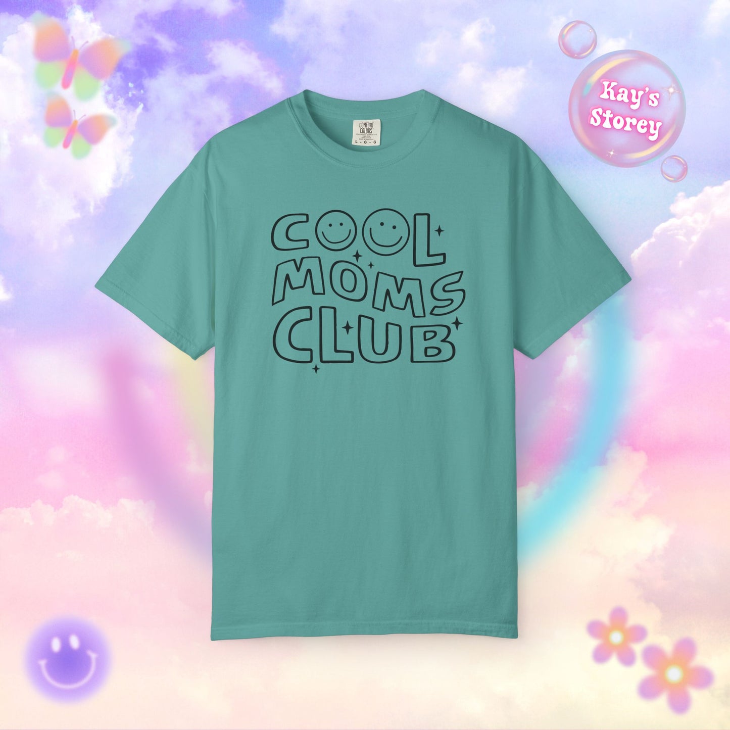 Cool Moms Club Comfort Colors T-Shirt
