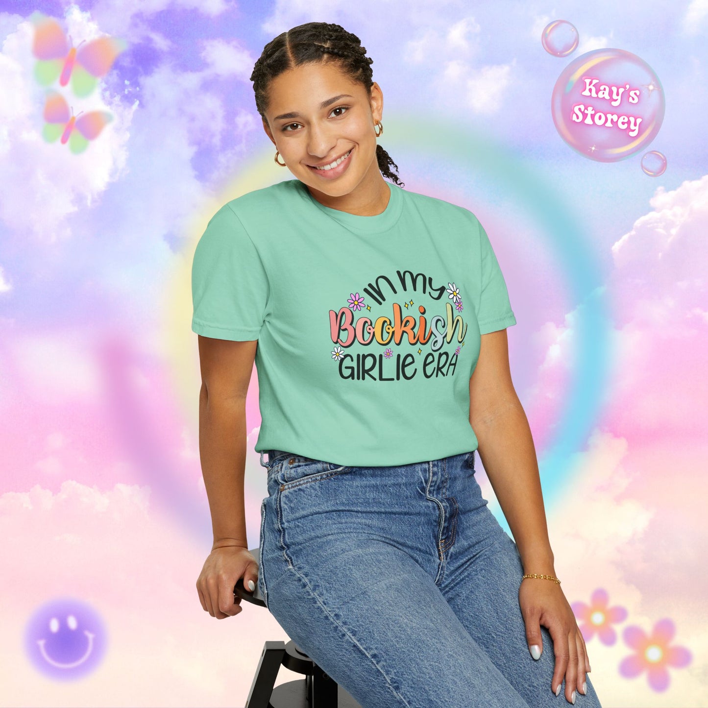 Bookish Girlie Era Comfort Colors T-Shirt