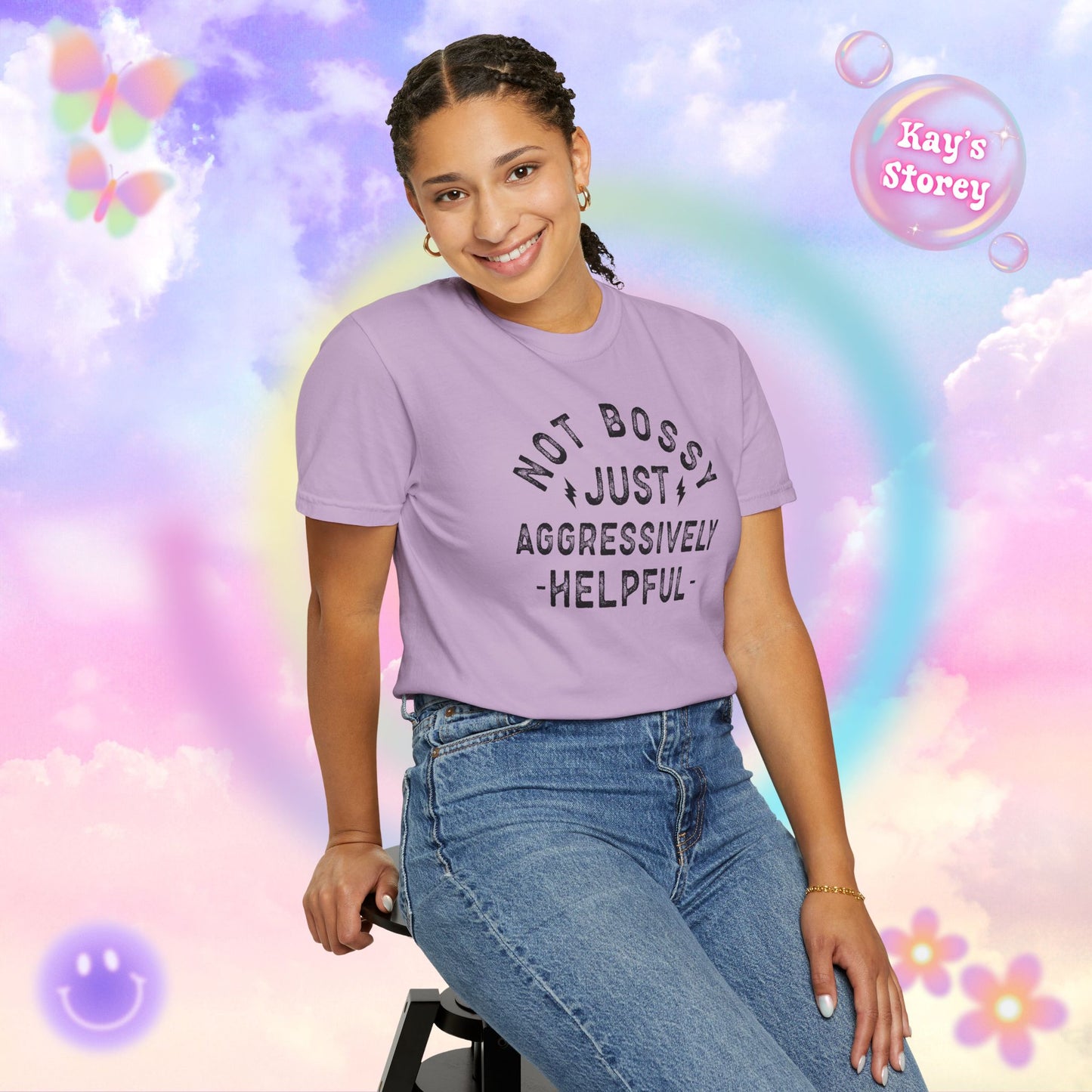 Not Bossy Comfort Colors T-Shirt