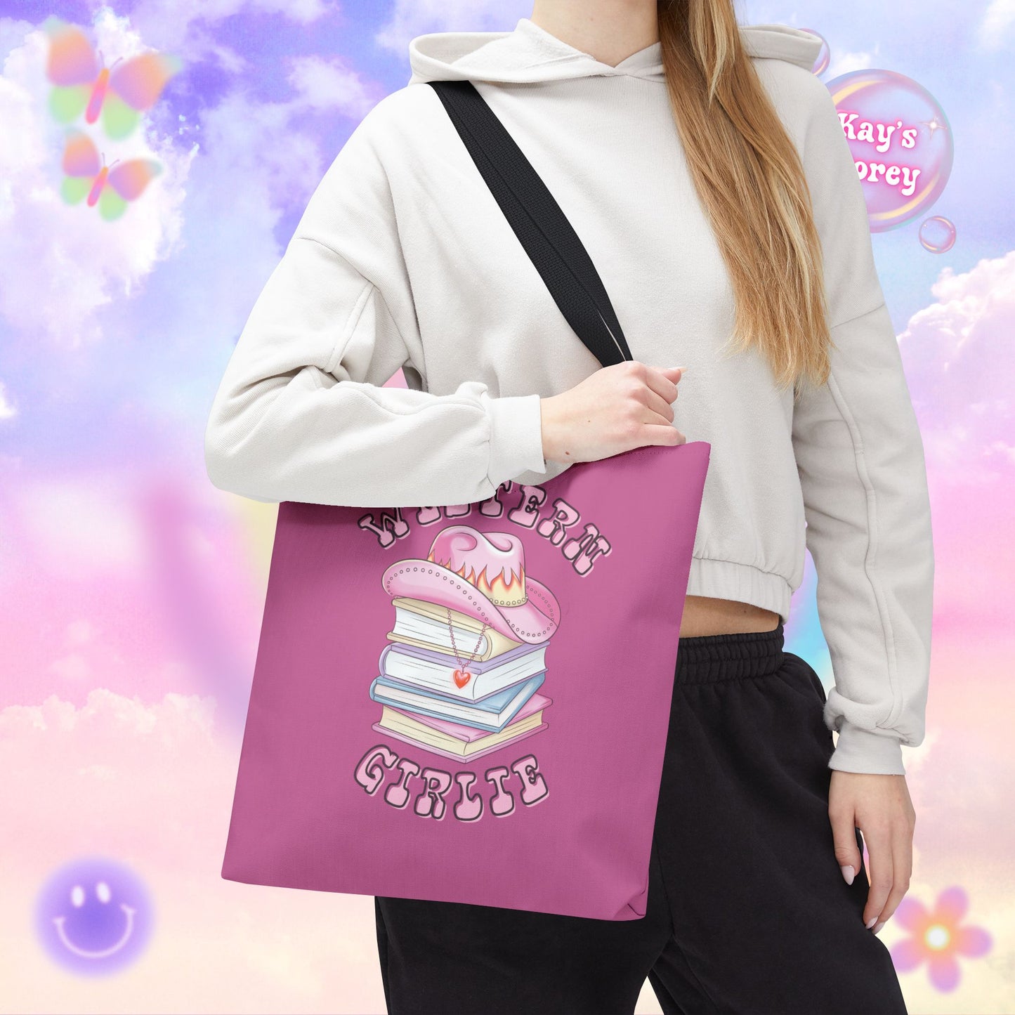 Western Girlie Tote Bag