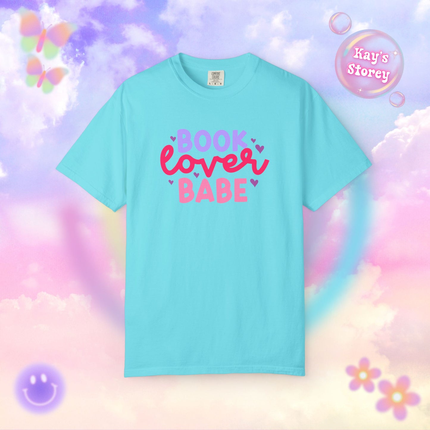 Book Lover Babe Comfort Colors T-Shirt