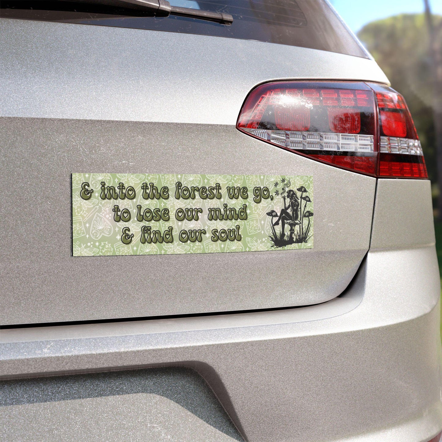 Into the Forest Car Magnet
