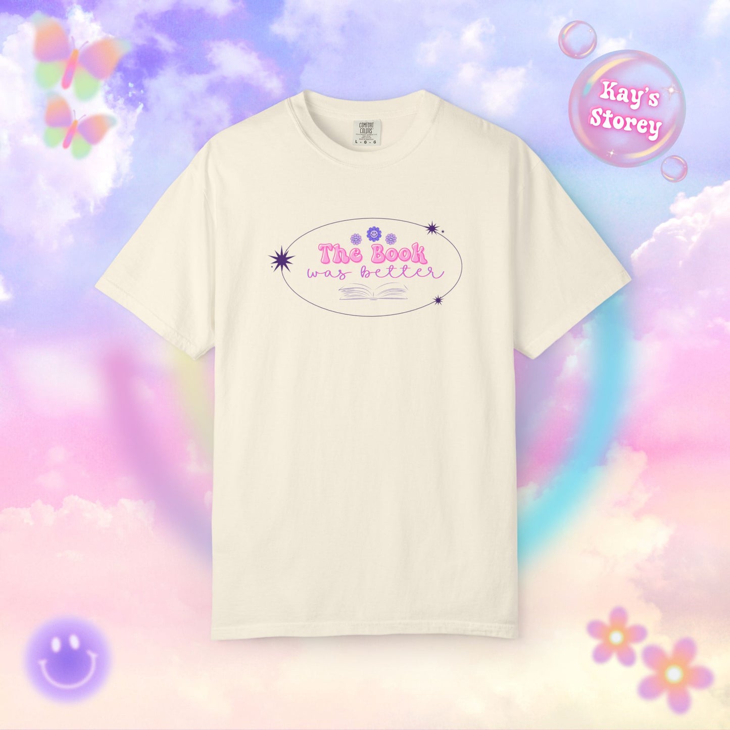 The Book Was Better Comfort Colors T-Shirt