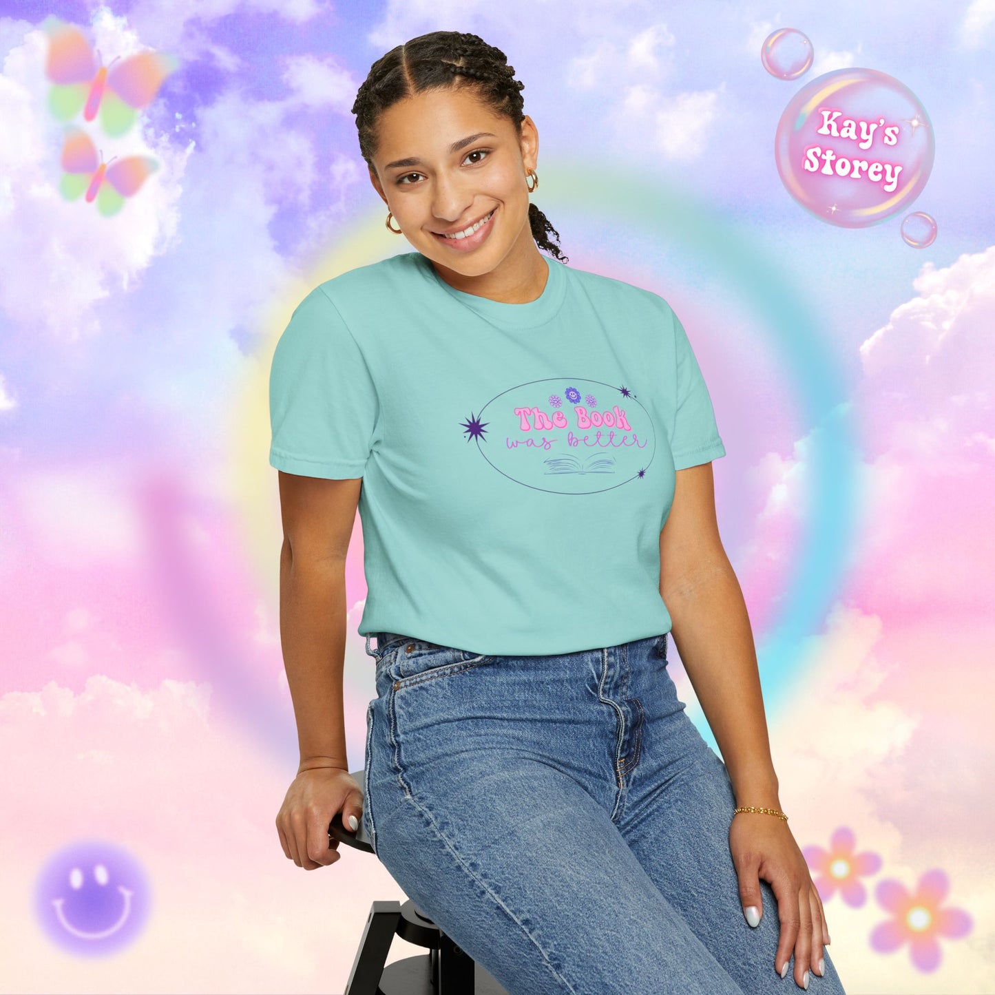 The Book Was Better Comfort Colors T-Shirt