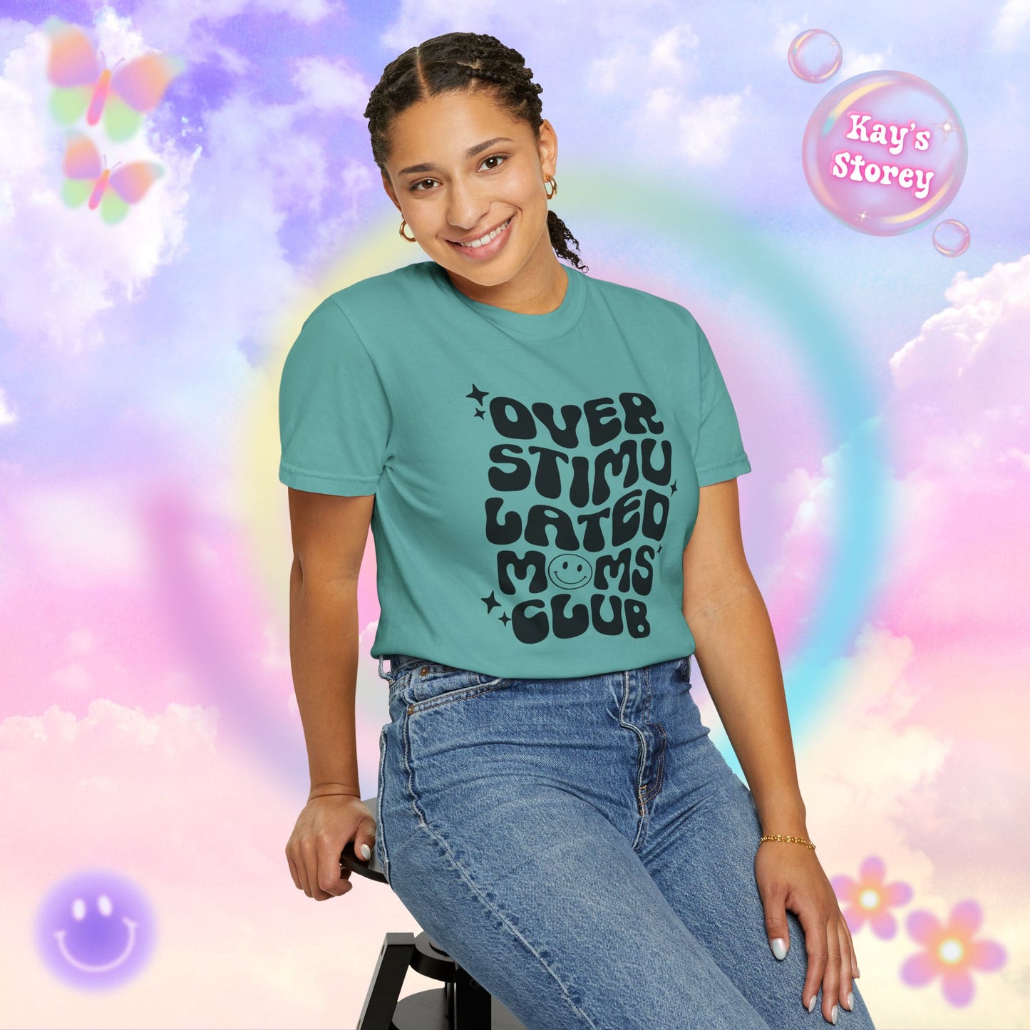 OS Moms Club Comfort Colors T-Shirt