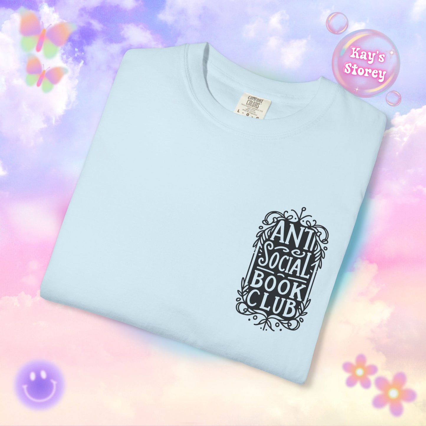 Anti Social Book Club Comfort Colors T-Shirt
