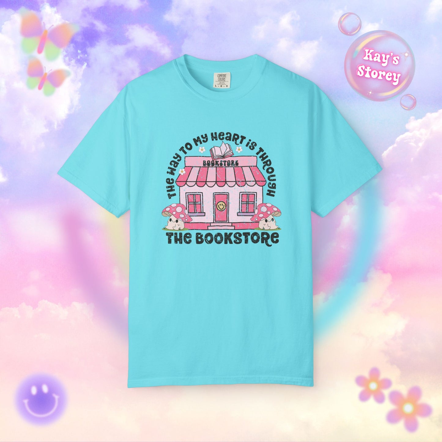 Through the Bookstore Comfort Colors T-Shirt