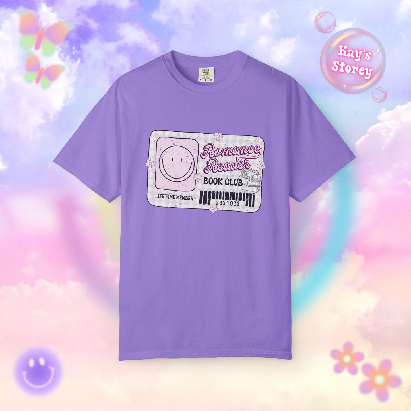 Romance Reader Lifetime Member Comfort Colors T-Shirt