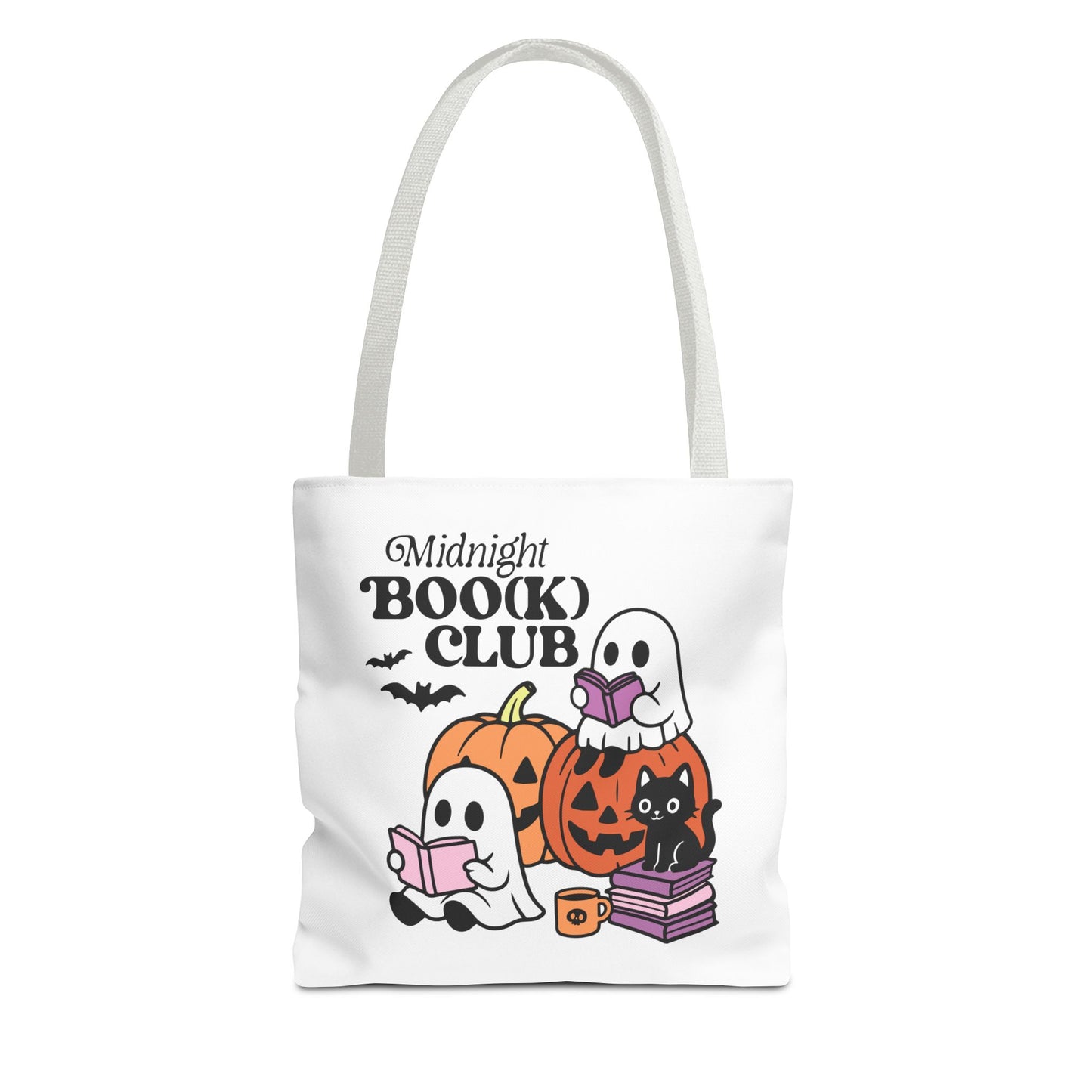 Spooky Season Book Tote Bag