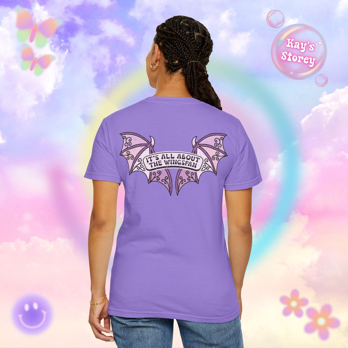 All About The Wingspan Comfort Colors T-Shirt