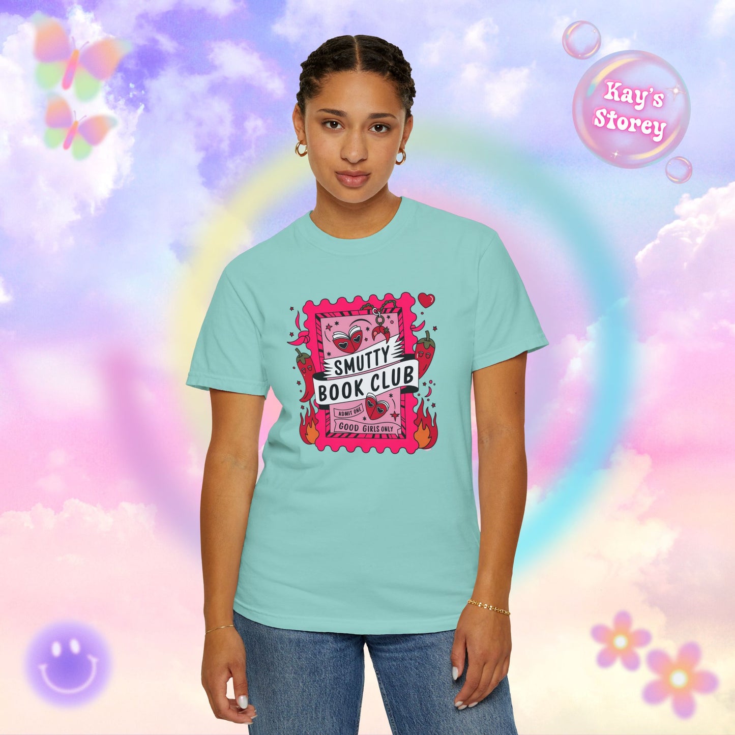 Smutty Book Club Comfort Colors T-Shirt