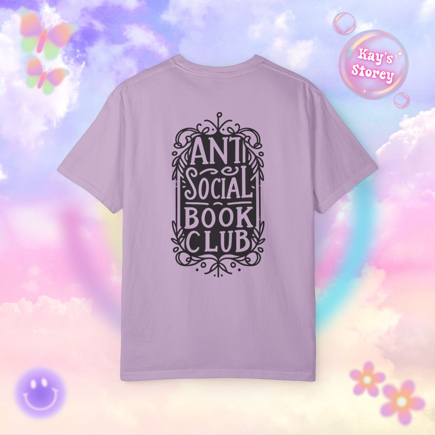 Anti Social Book Club Comfort Colors T-Shirt