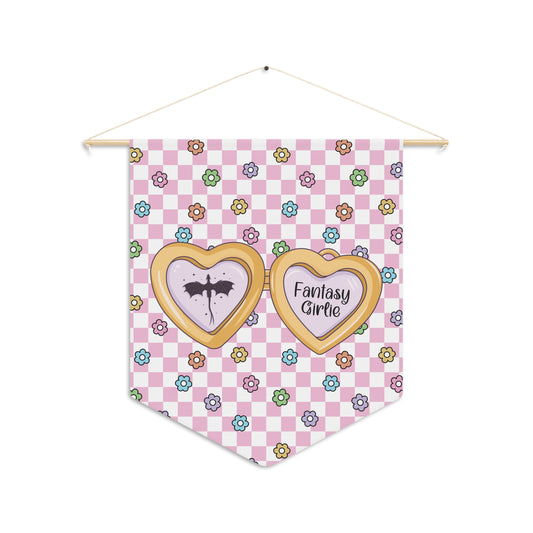 Pink Fantasy Girlie Pennant