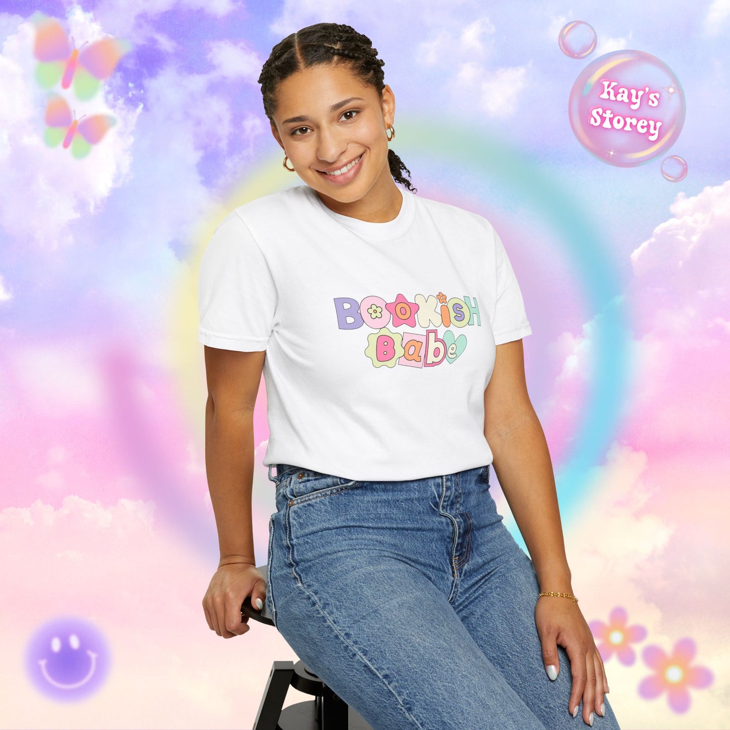 Bookish Babe Comfort Colors T-Shirt