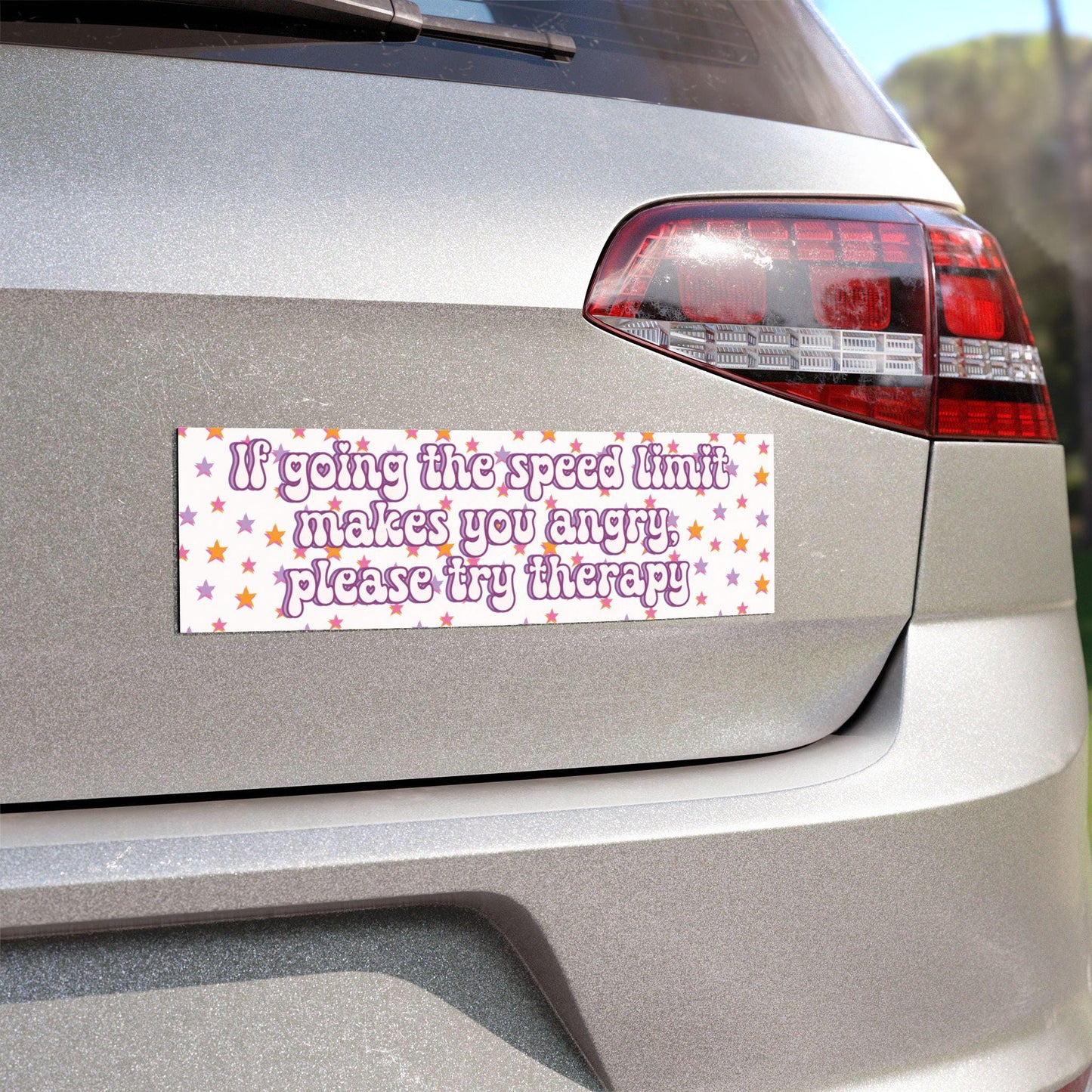 Please Try Therapy Car Magnet