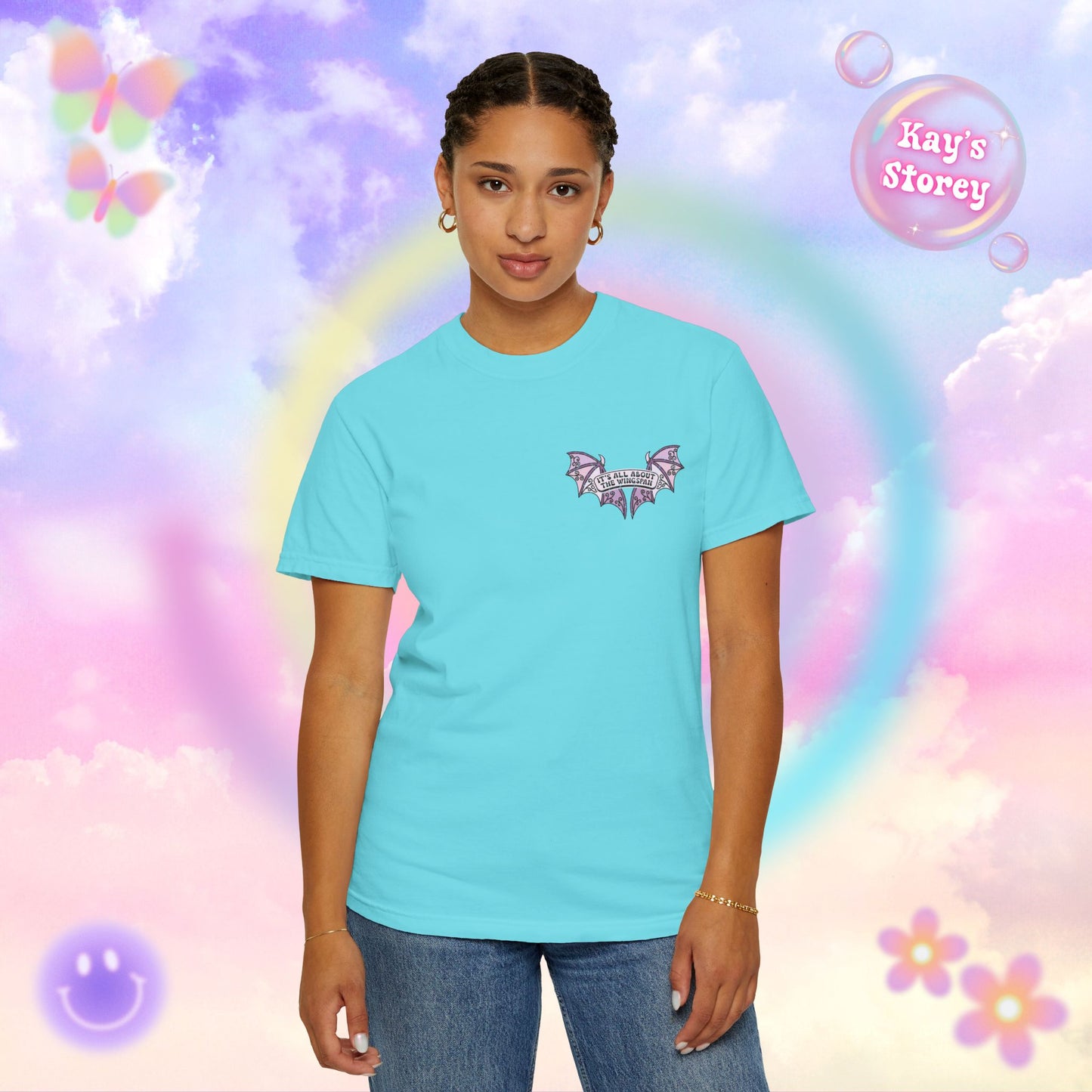 All About The Wingspan Comfort Colors T-Shirt